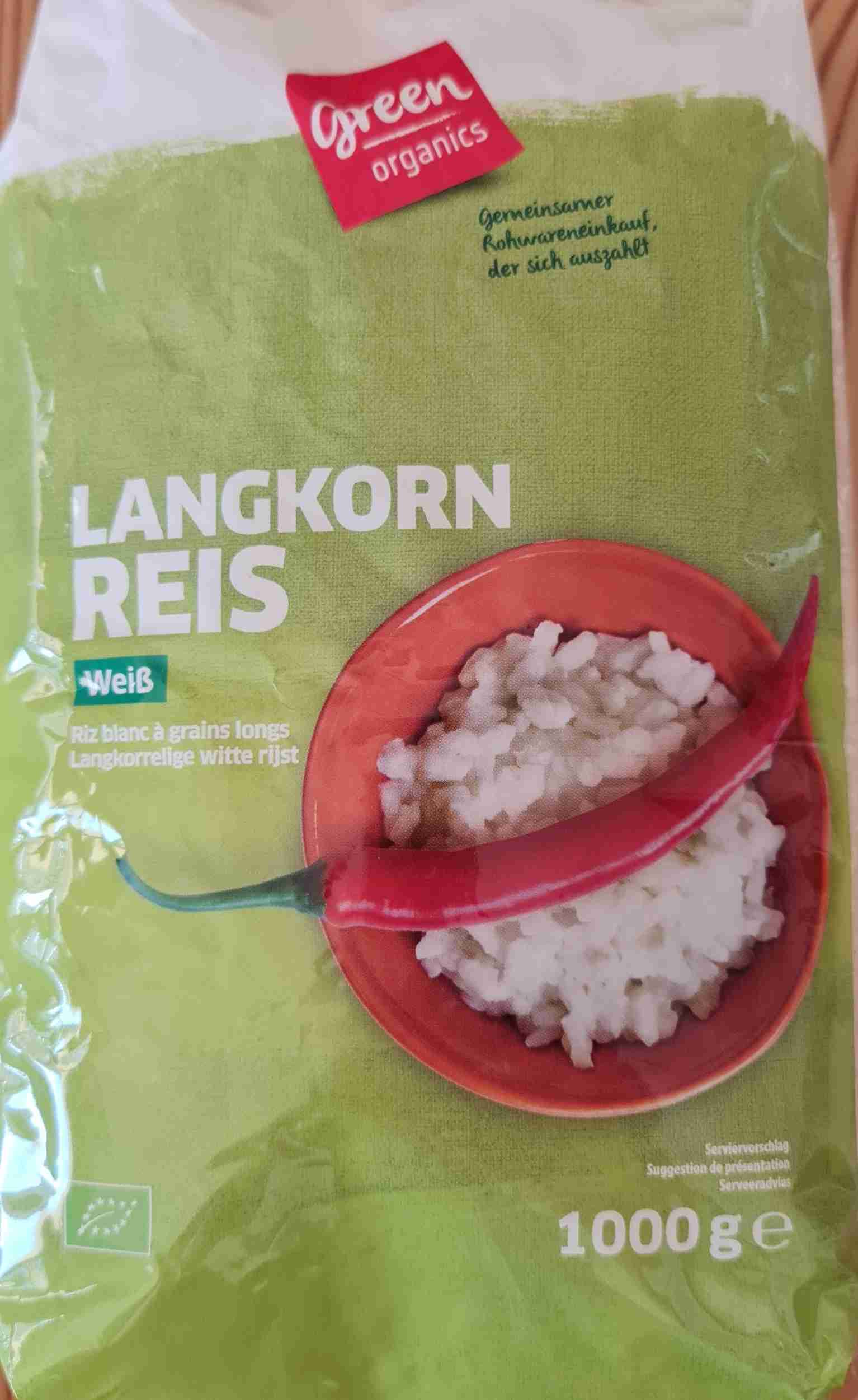Langkorn Reis weiß 