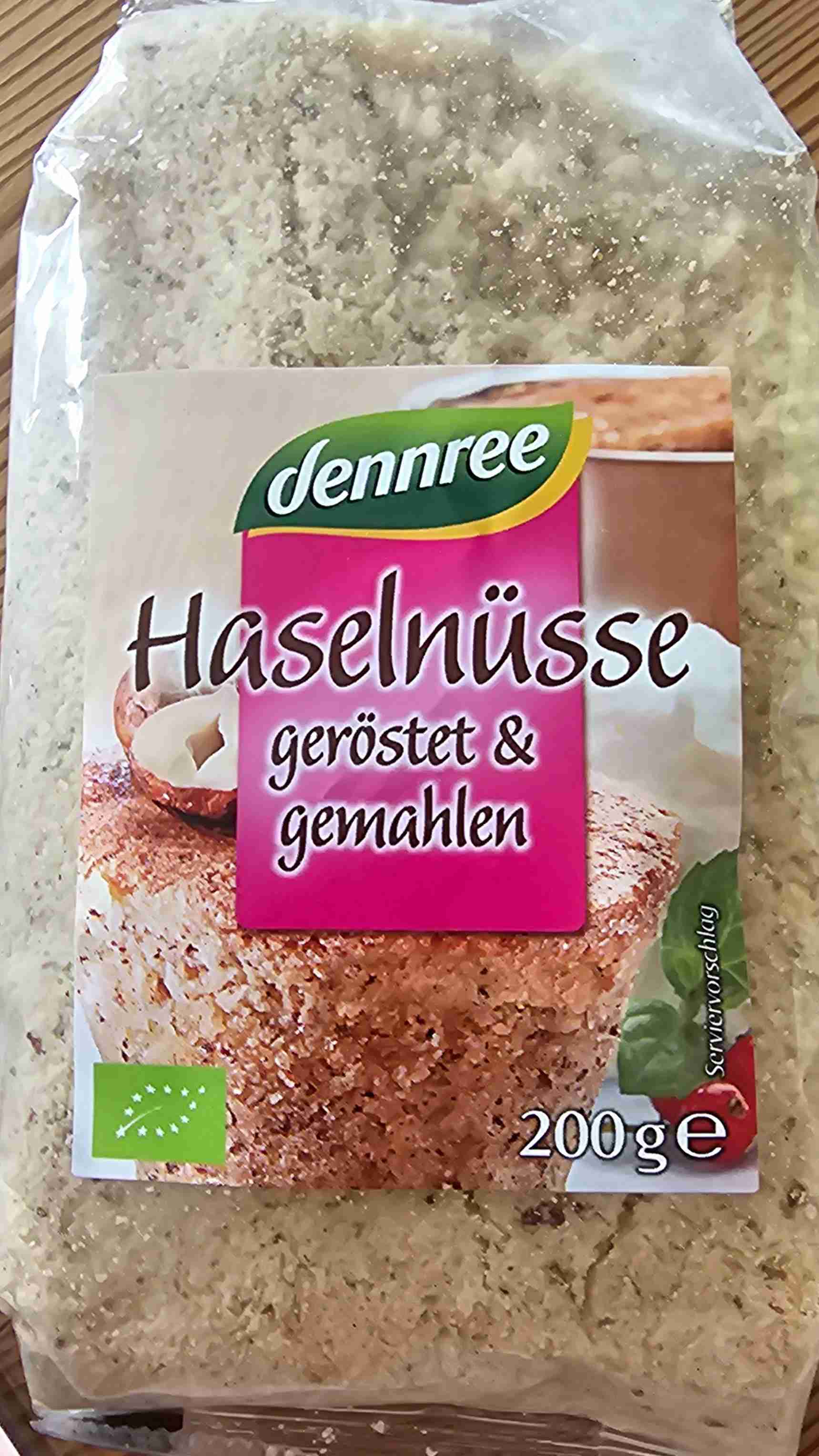 Haselnüsse geröstet und gemahlen 