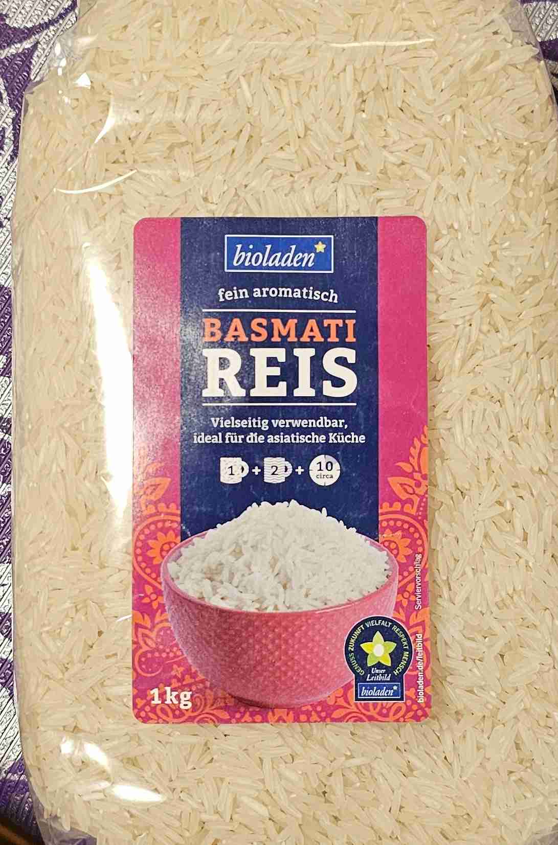 Basmati Reis (10 Minuten)