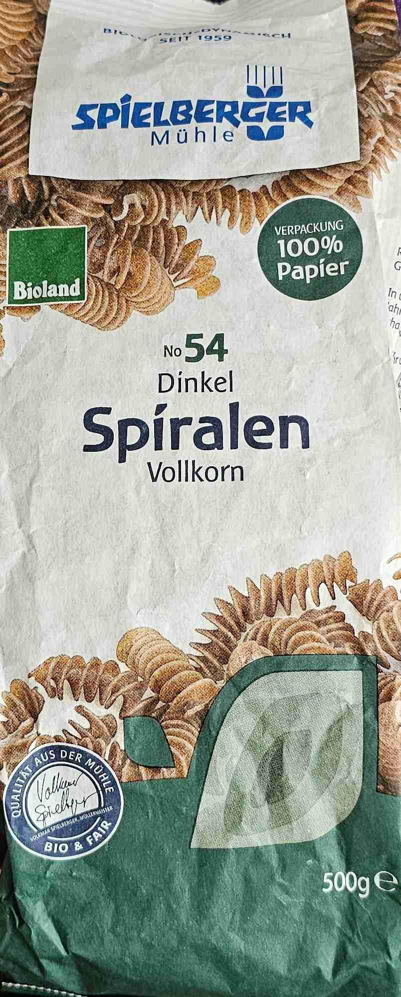 Dinkel Spiralen Vollkorn No 54