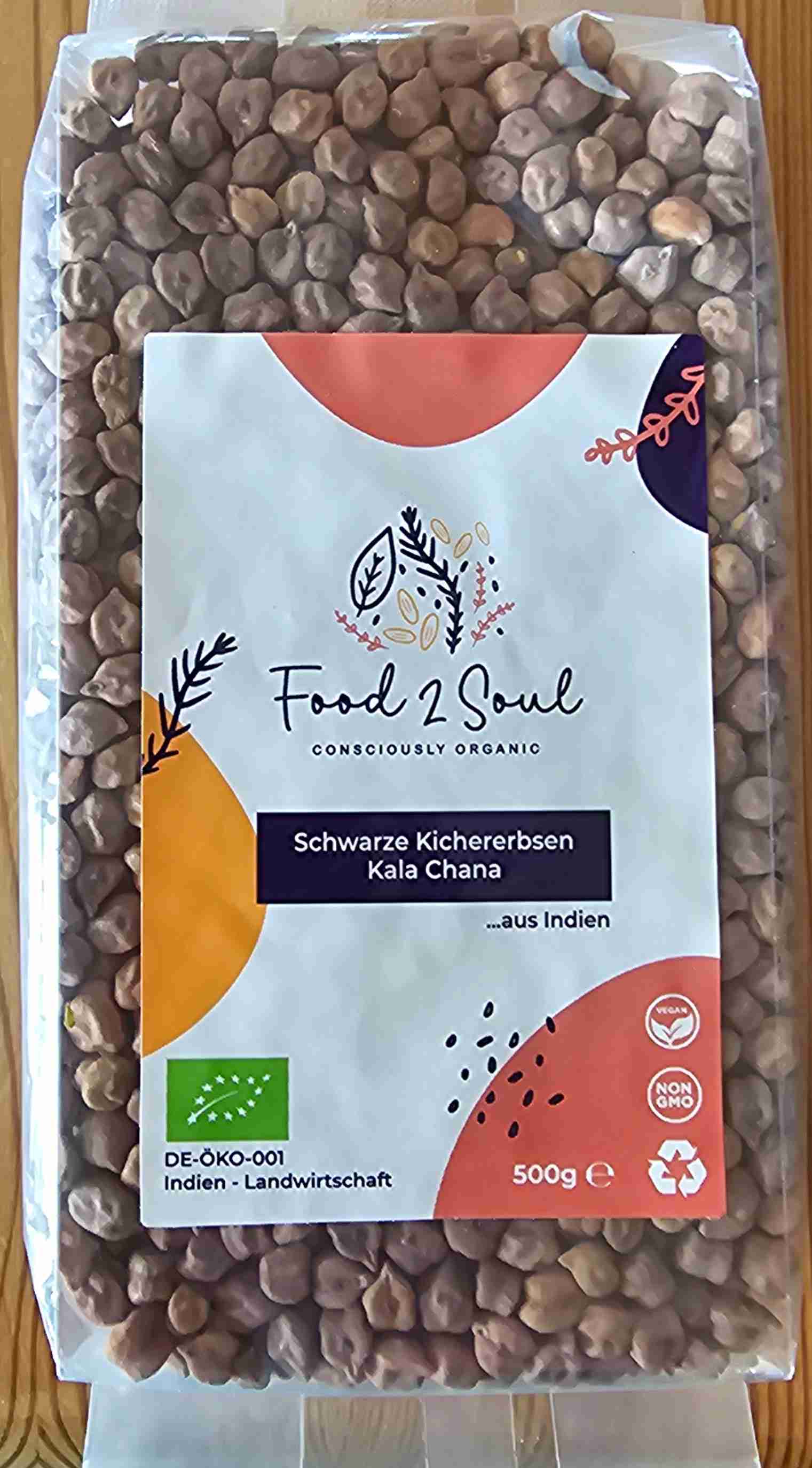 Schwarze Kichererbsen - Kala Chana 
