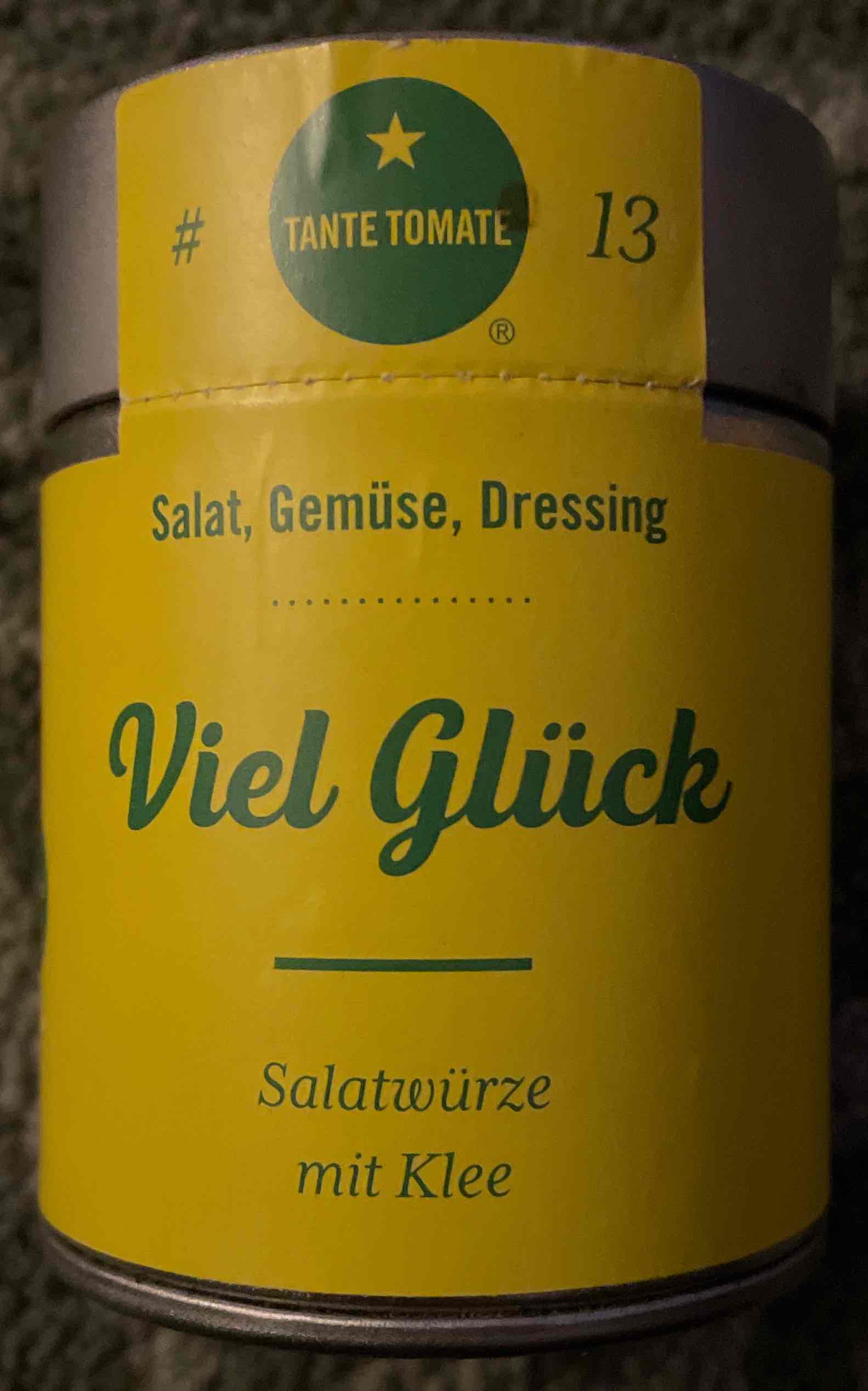Salatwürze mit Klee