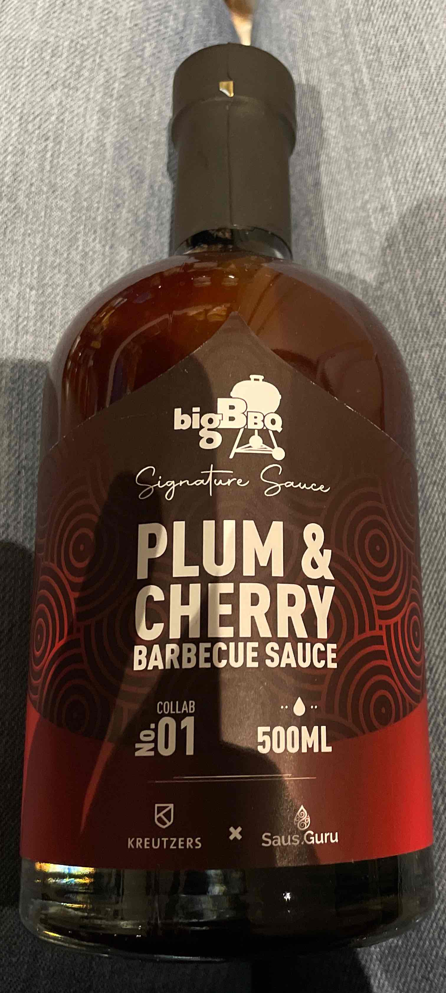 Plum & Cherry Barbecue Sauce
