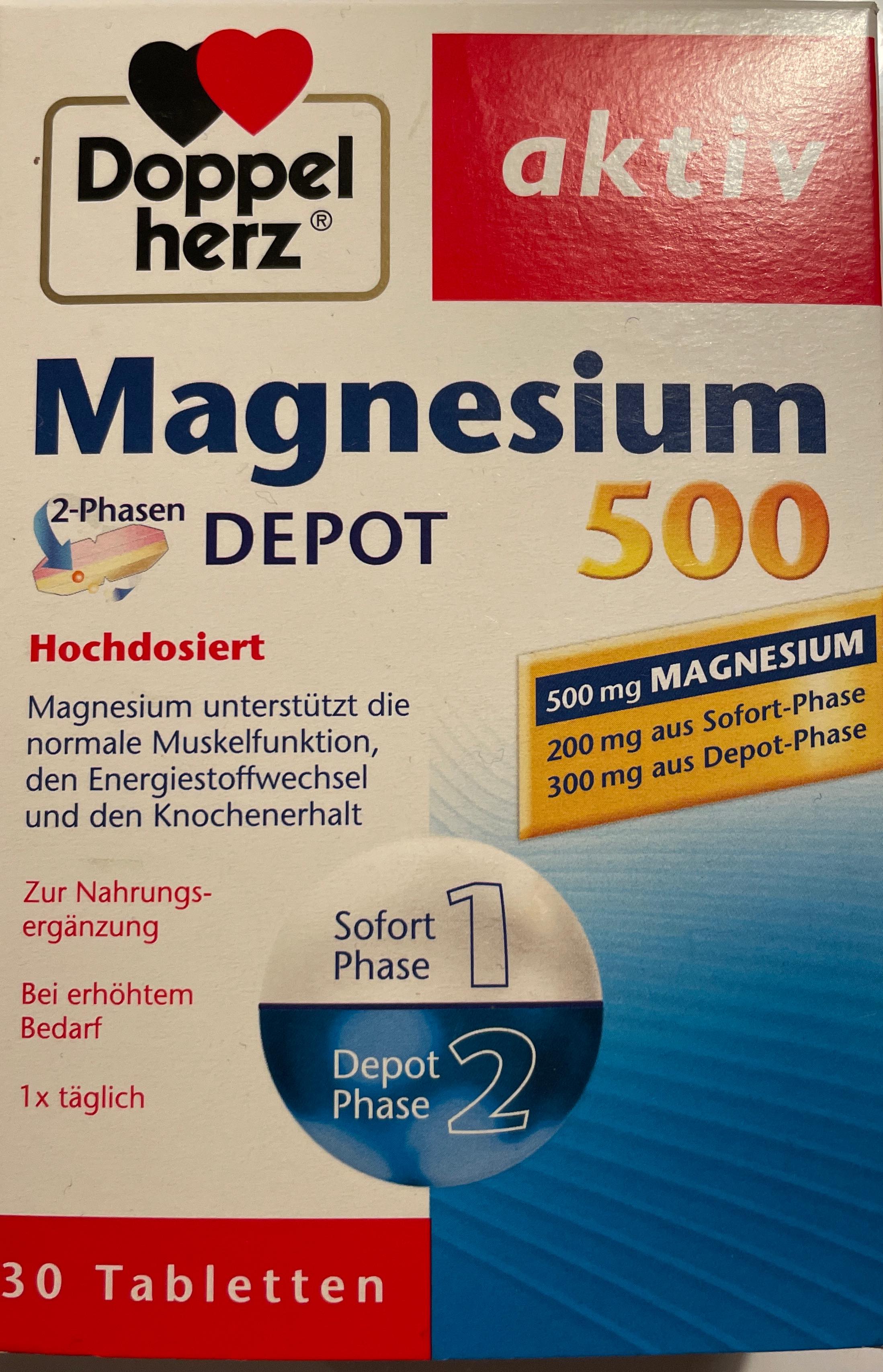 Magnesium 500 Depot