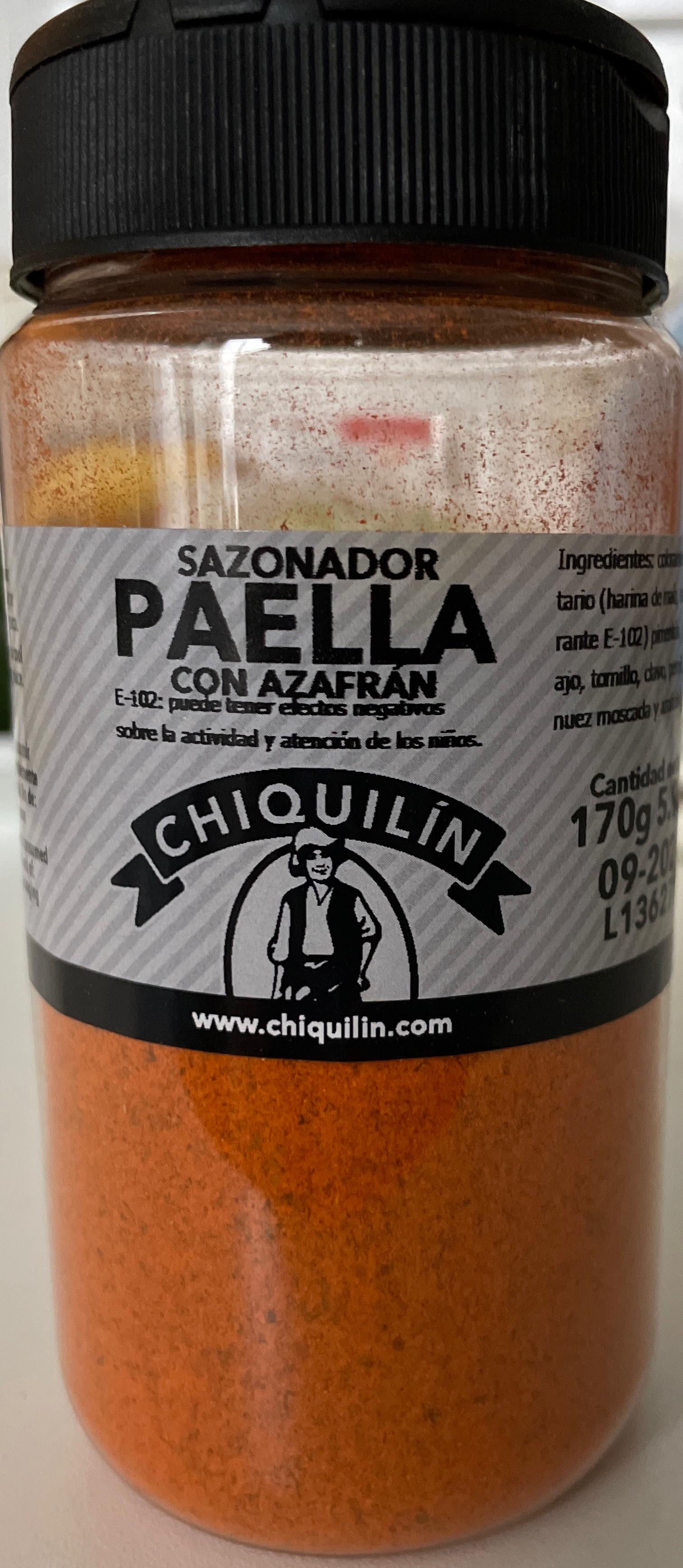 Sazonador Paella