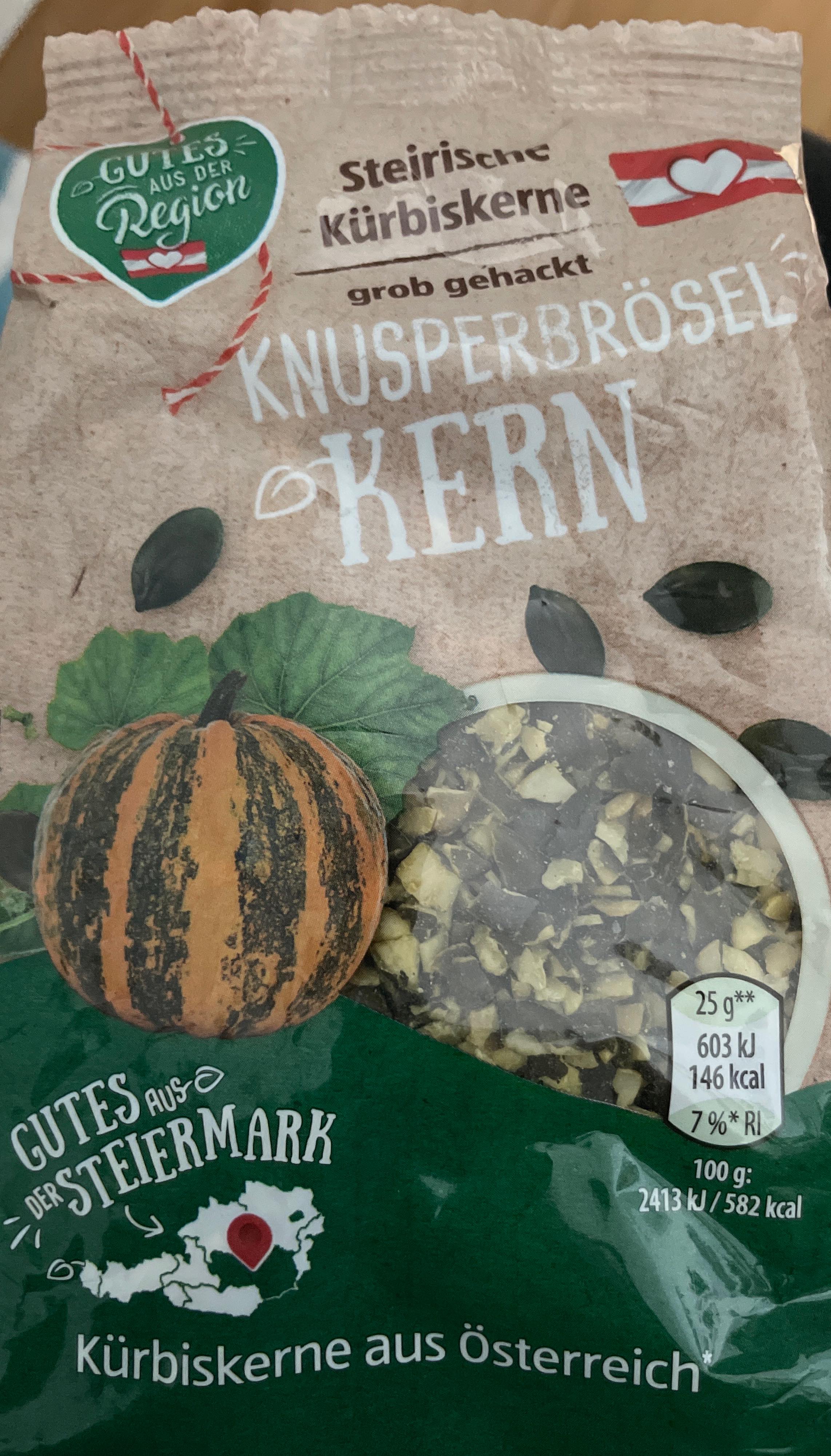 Steirische Kürbiskerne grob gehackt