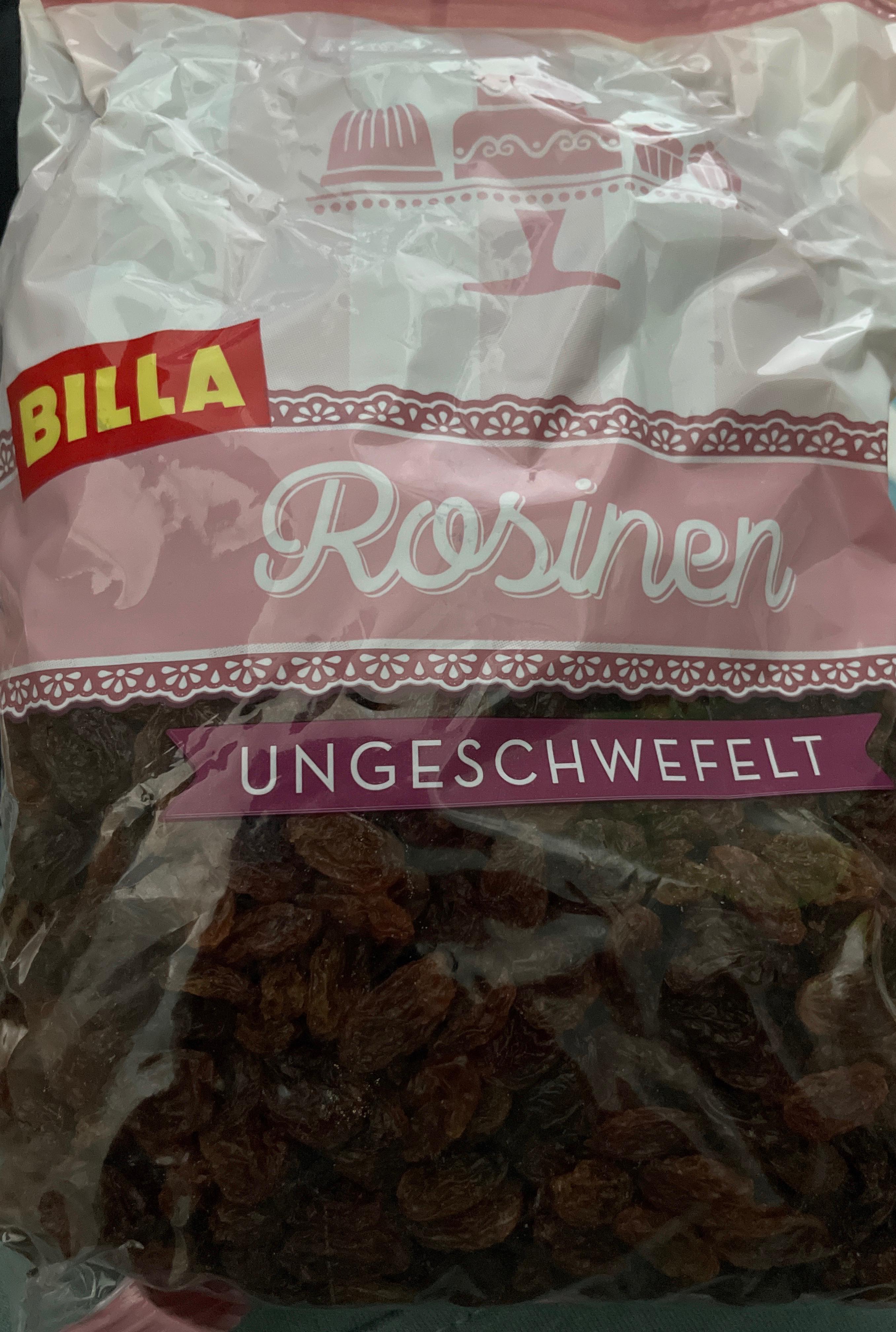 Rosinen ungeschwefelt