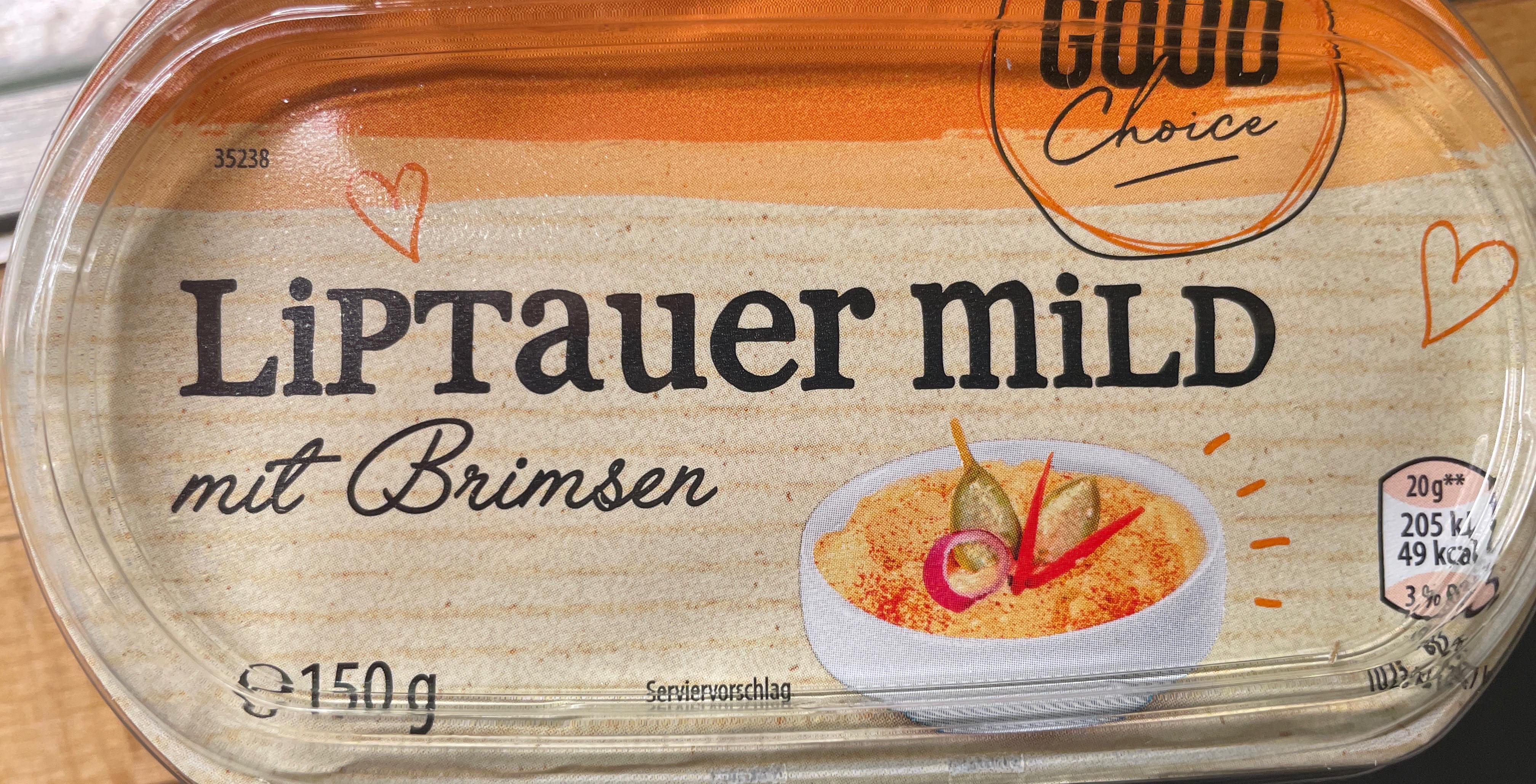 Liptauer mild mit Brimsen