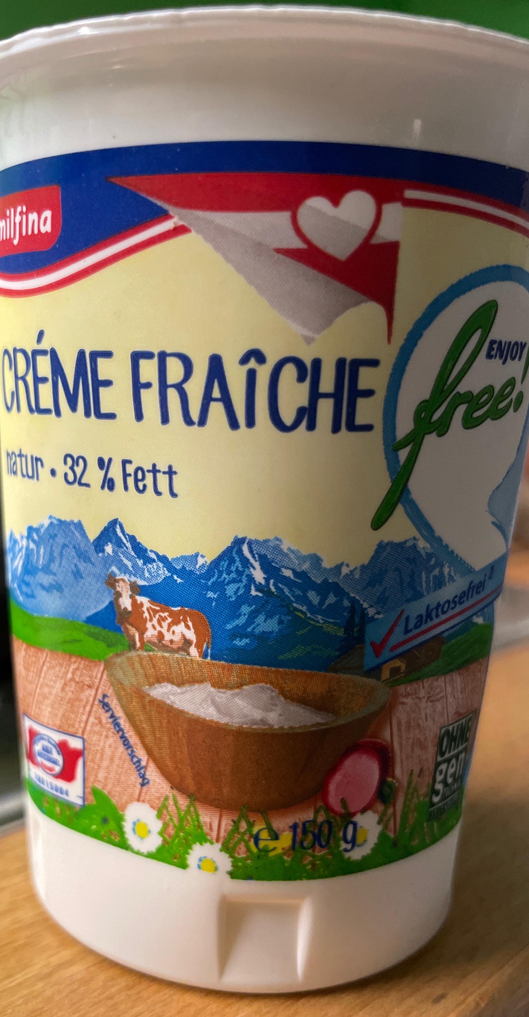 Crème fraîche laktosefrei