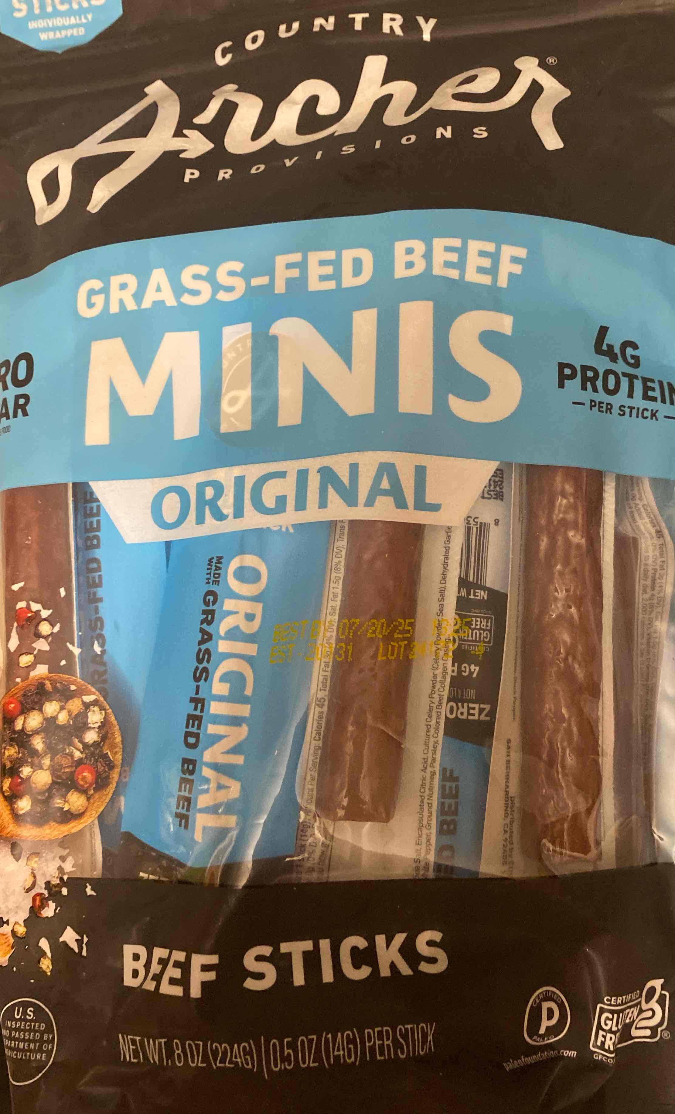 Beef Sticks, Mini