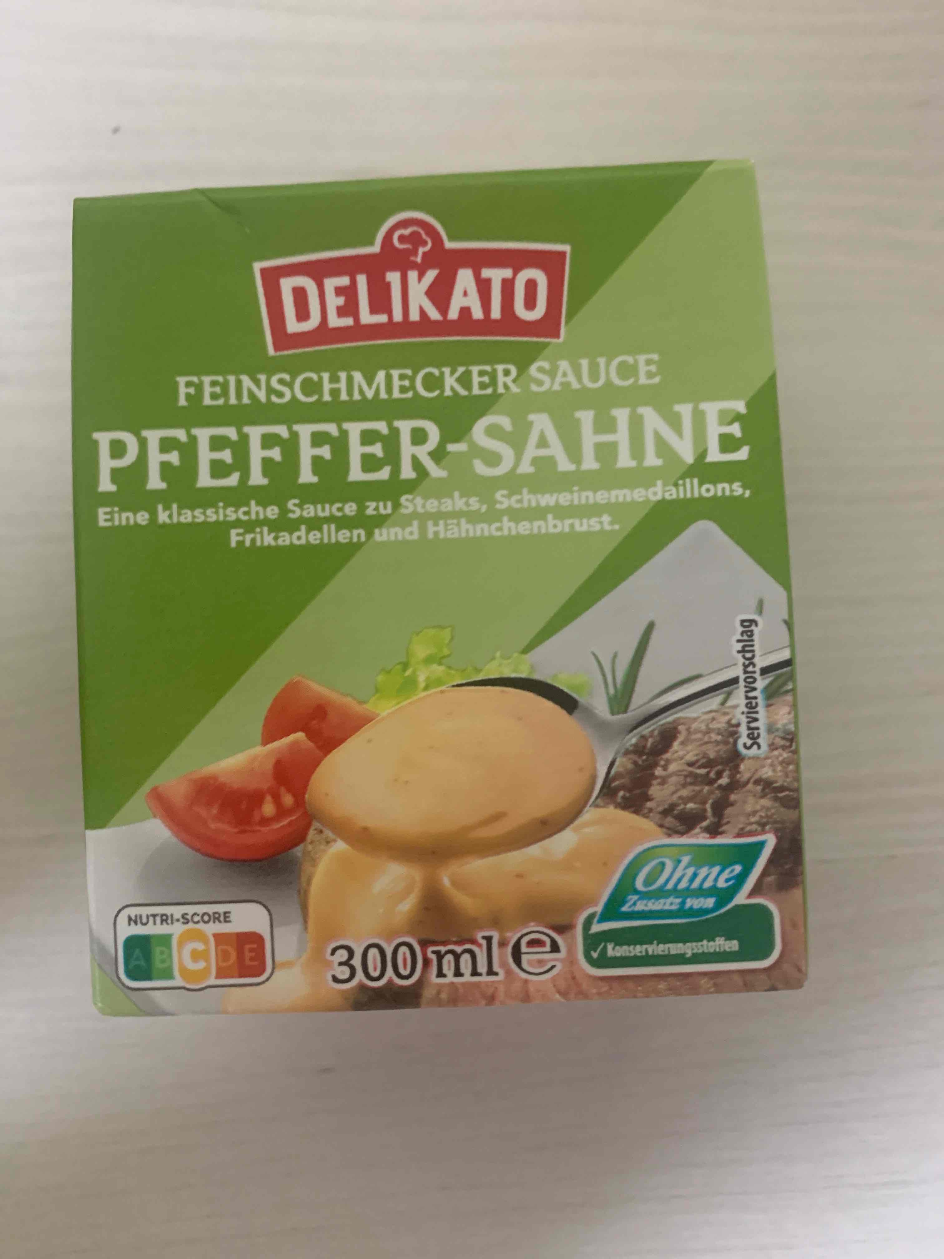 Pfeffer sahne soße delikato aldi