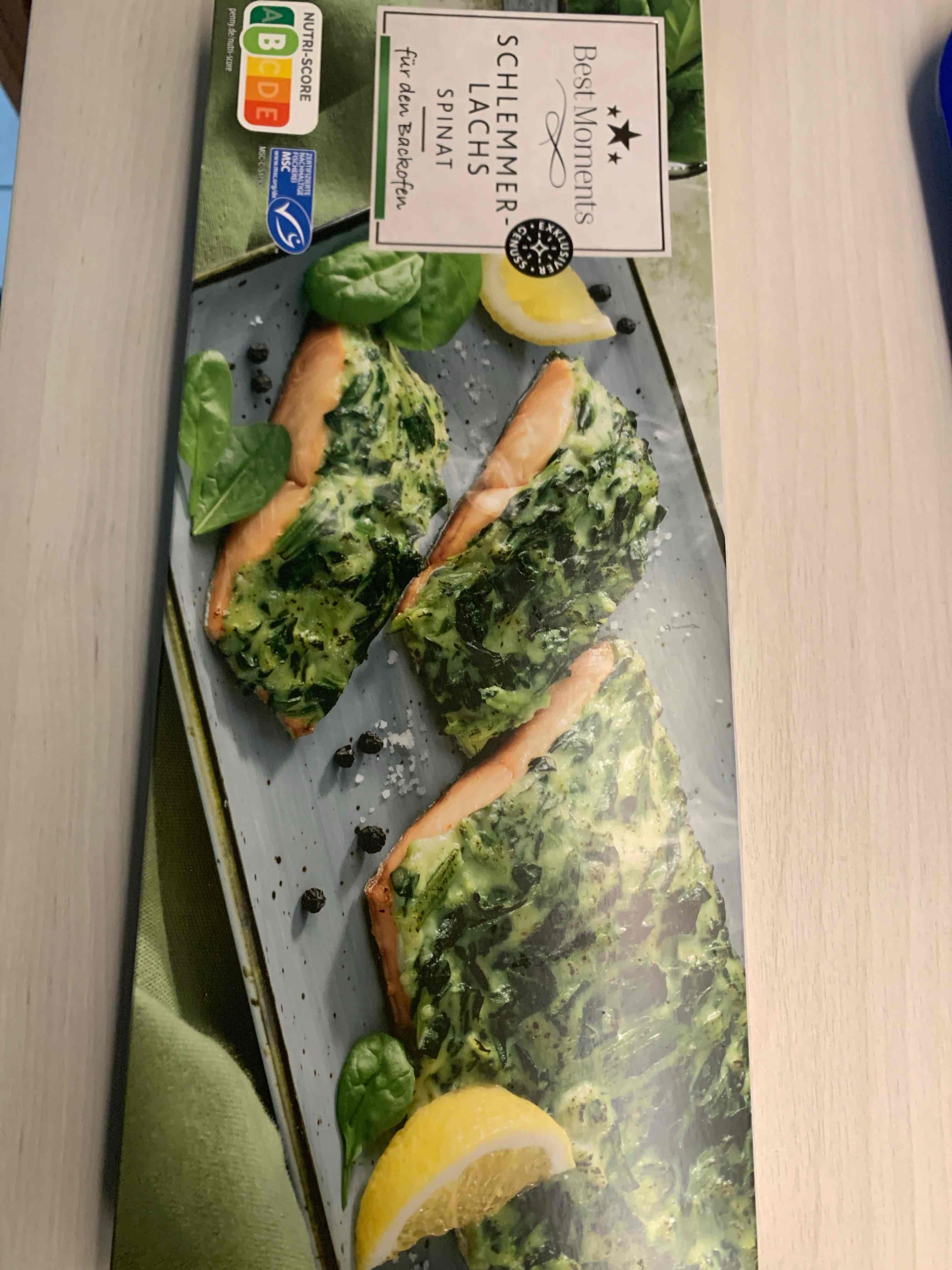Schlemmer, Lachs, Spinat