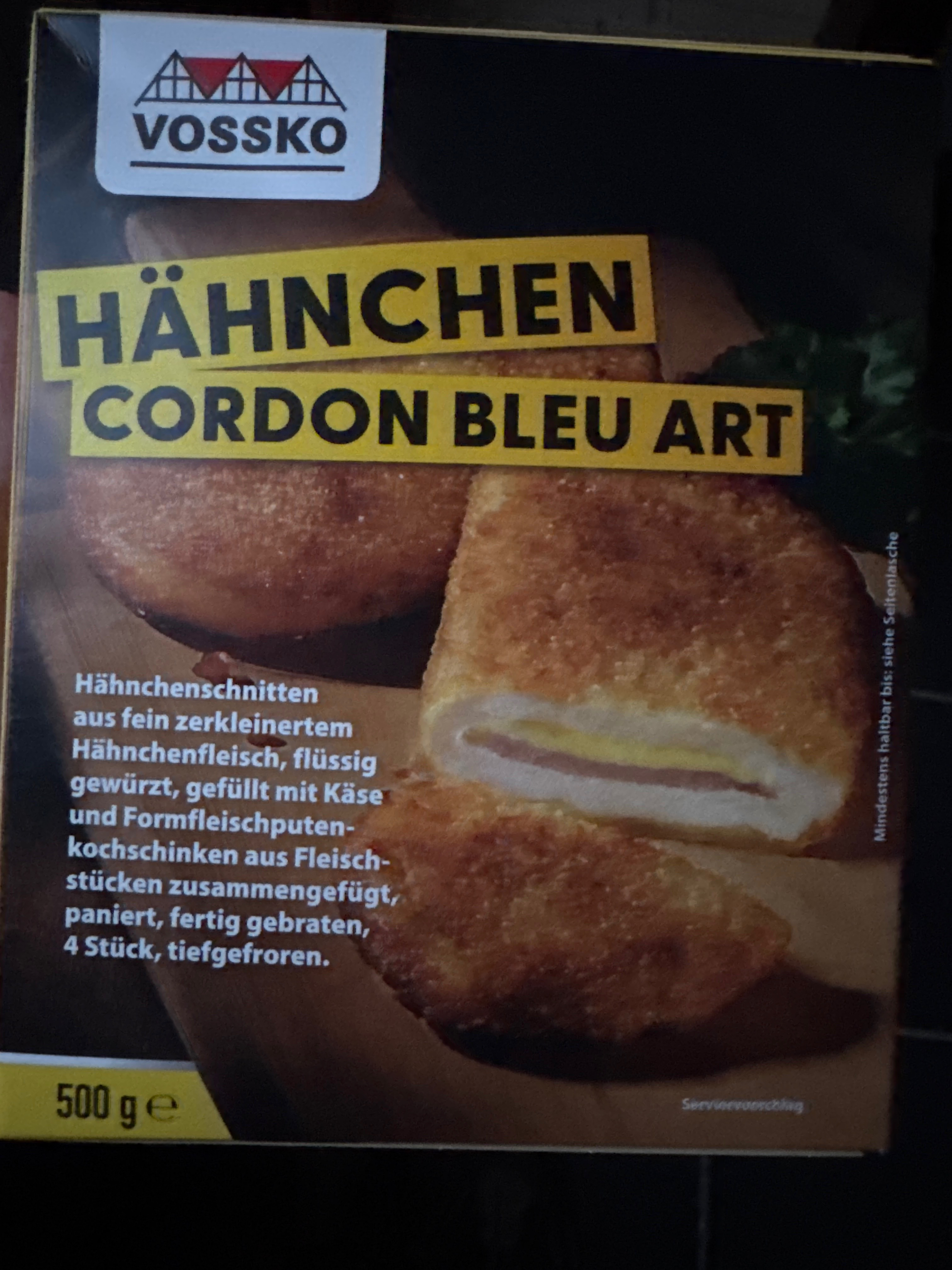 Hähnchen, Cordon bleu