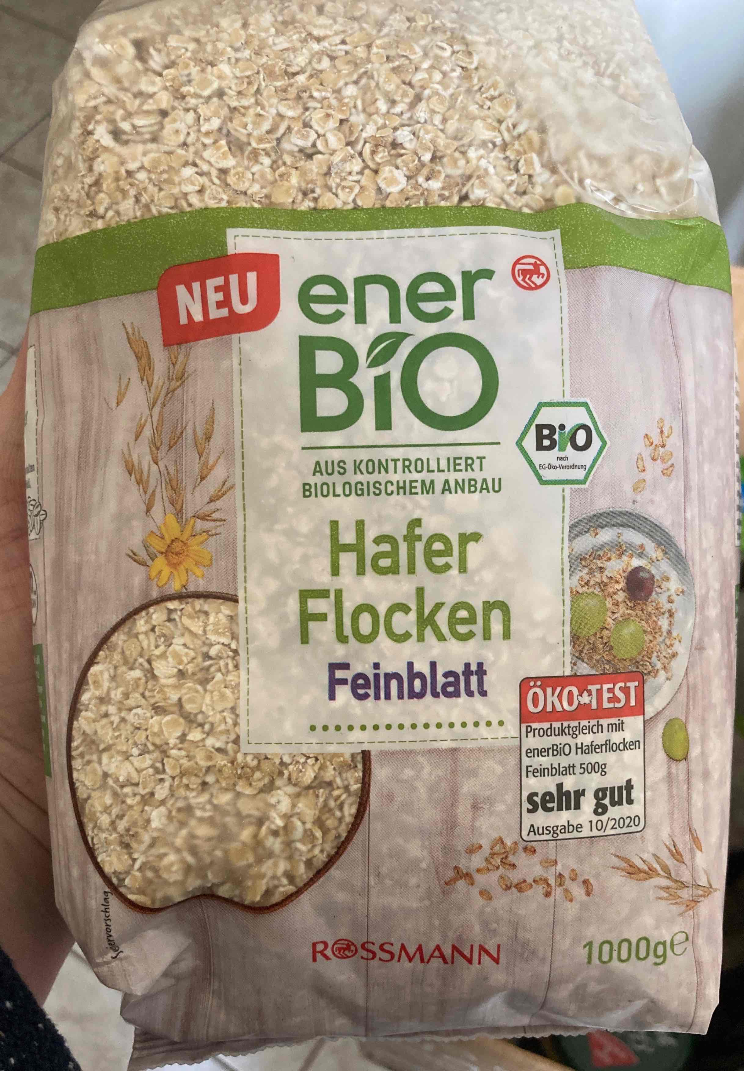 Haferflocken Feinblatt Bio