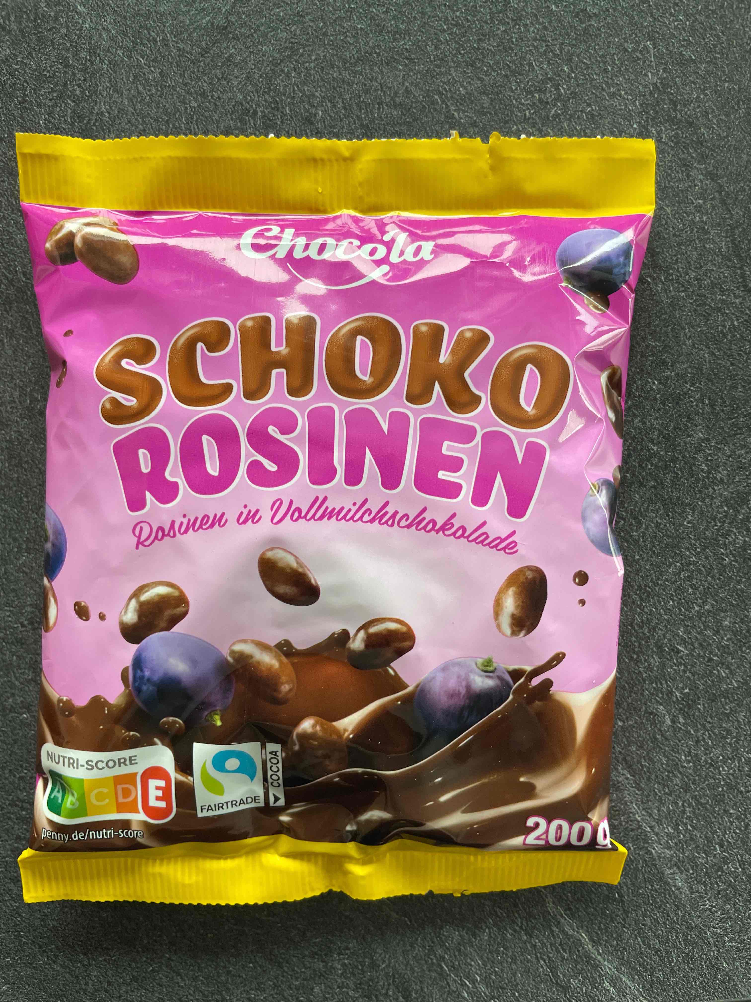 Schokorosinen