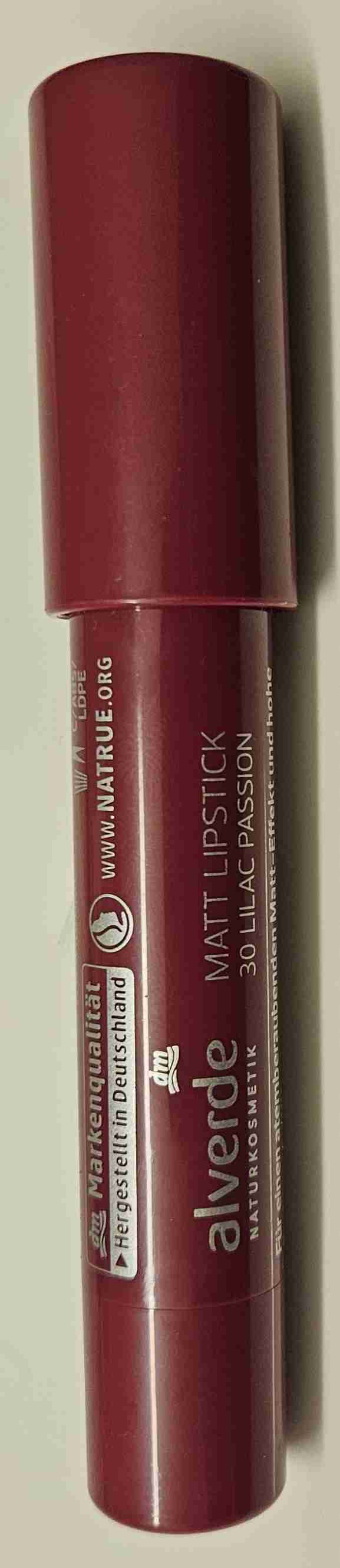 Matt Lipstick 30 Lilac Passion
