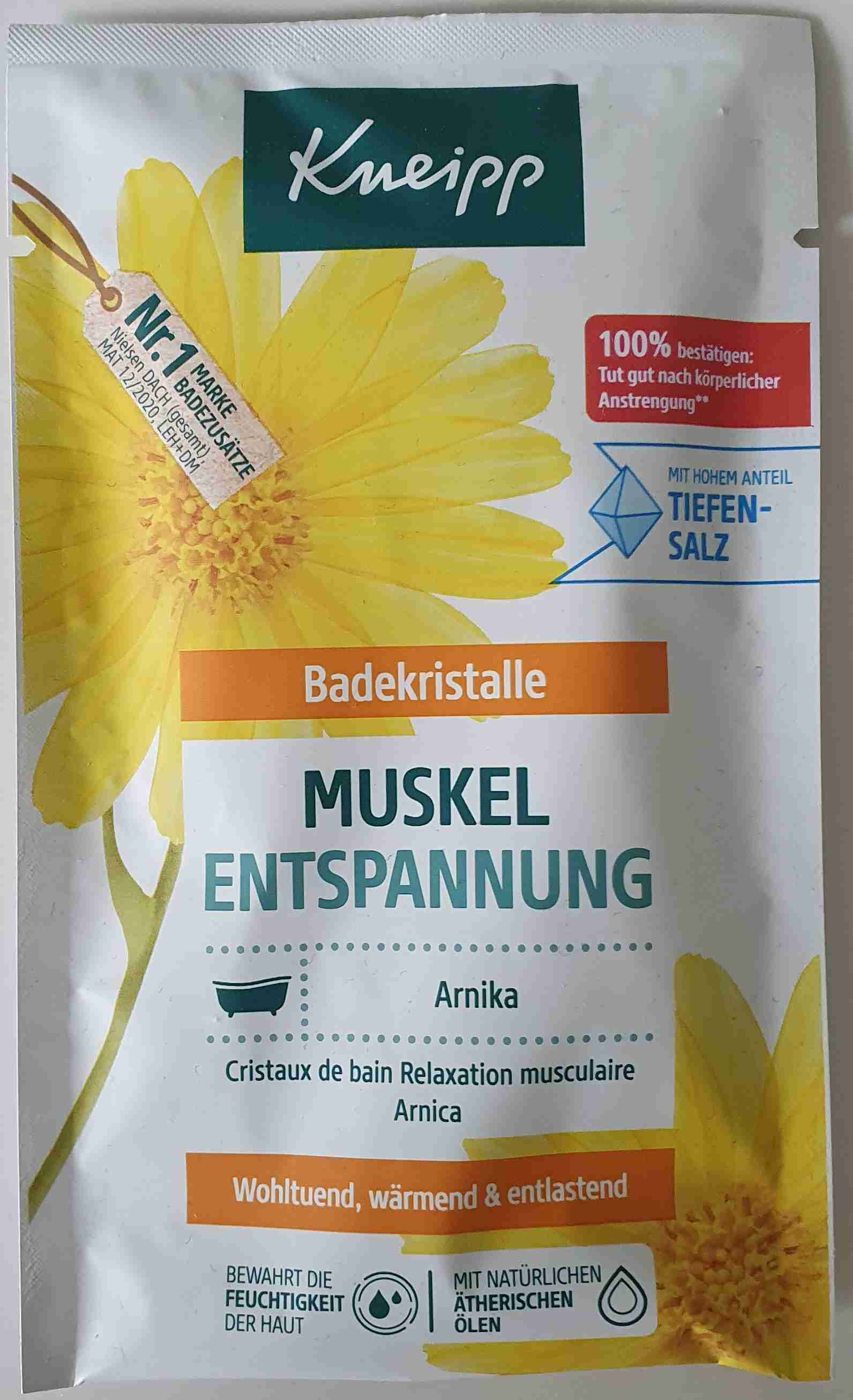 Badekristalle, Muskel Entspannung