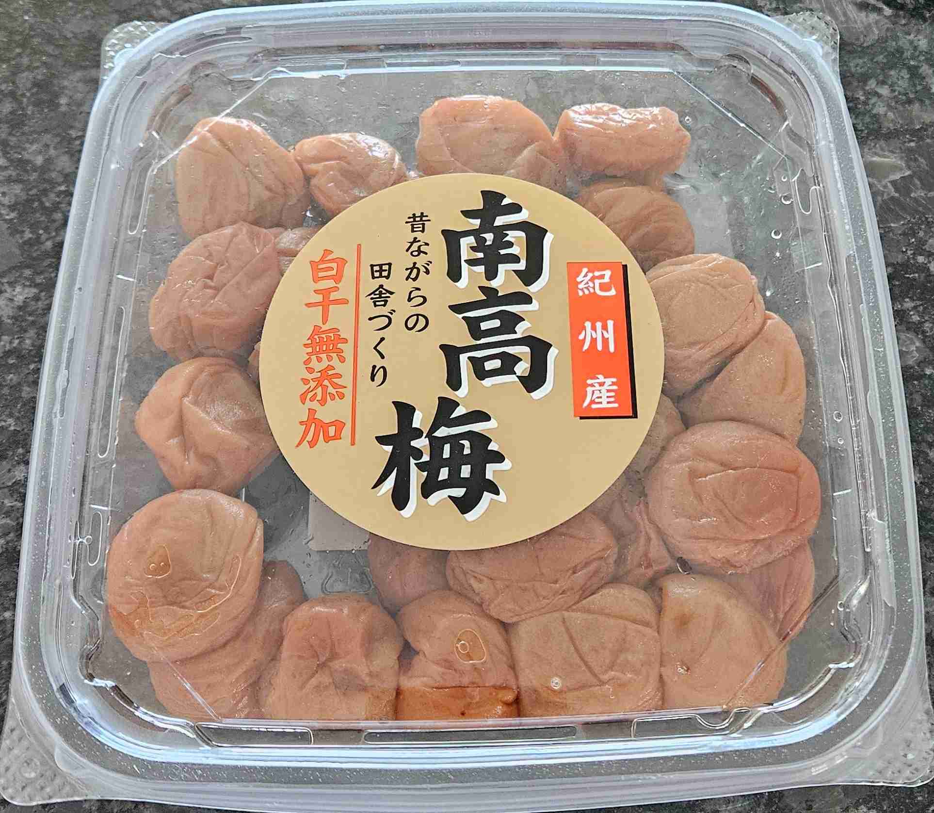Kishu weiße Umeboshi 紀州白梅干20%