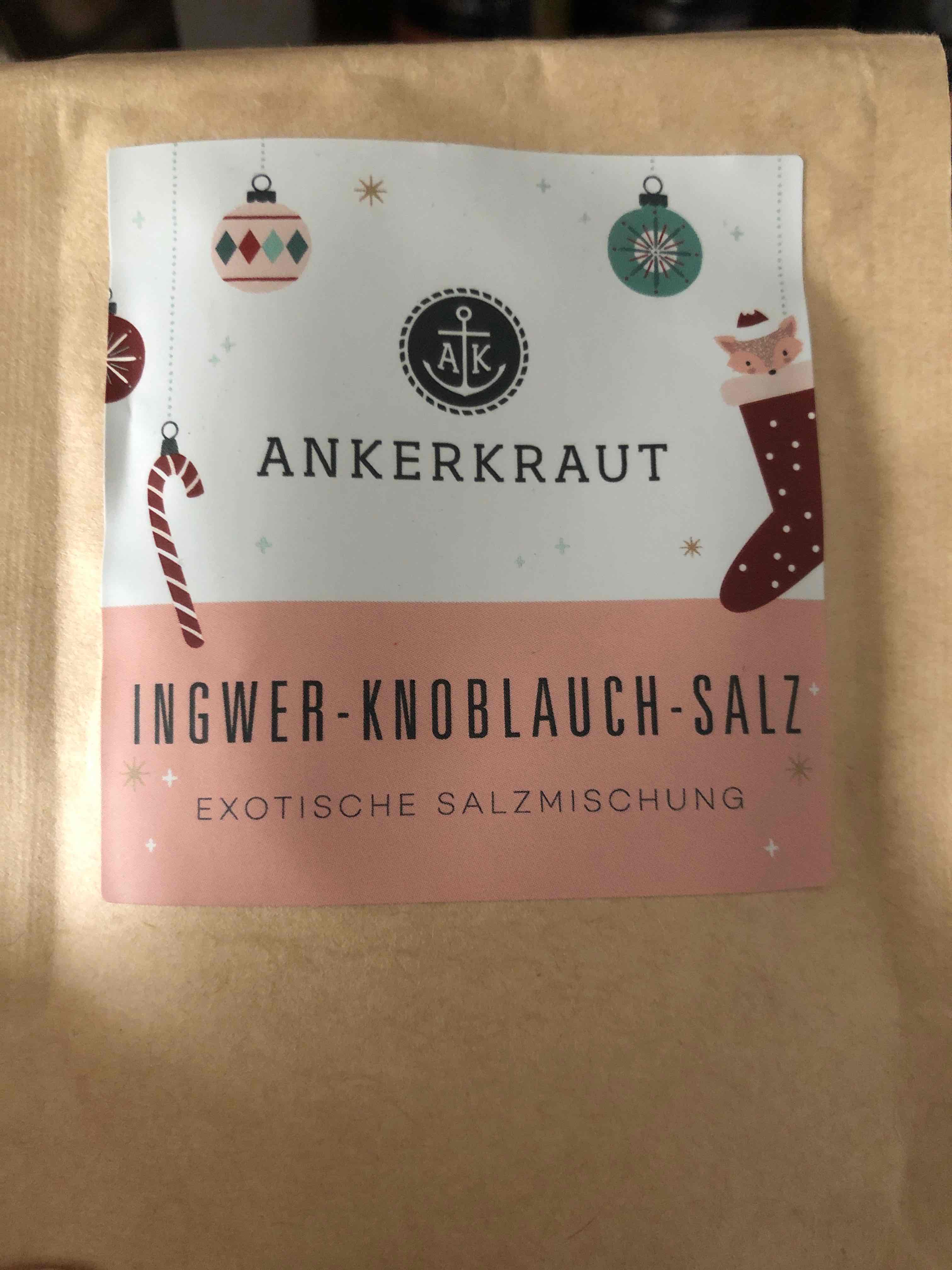 Ingwer Knoblauch Salz 