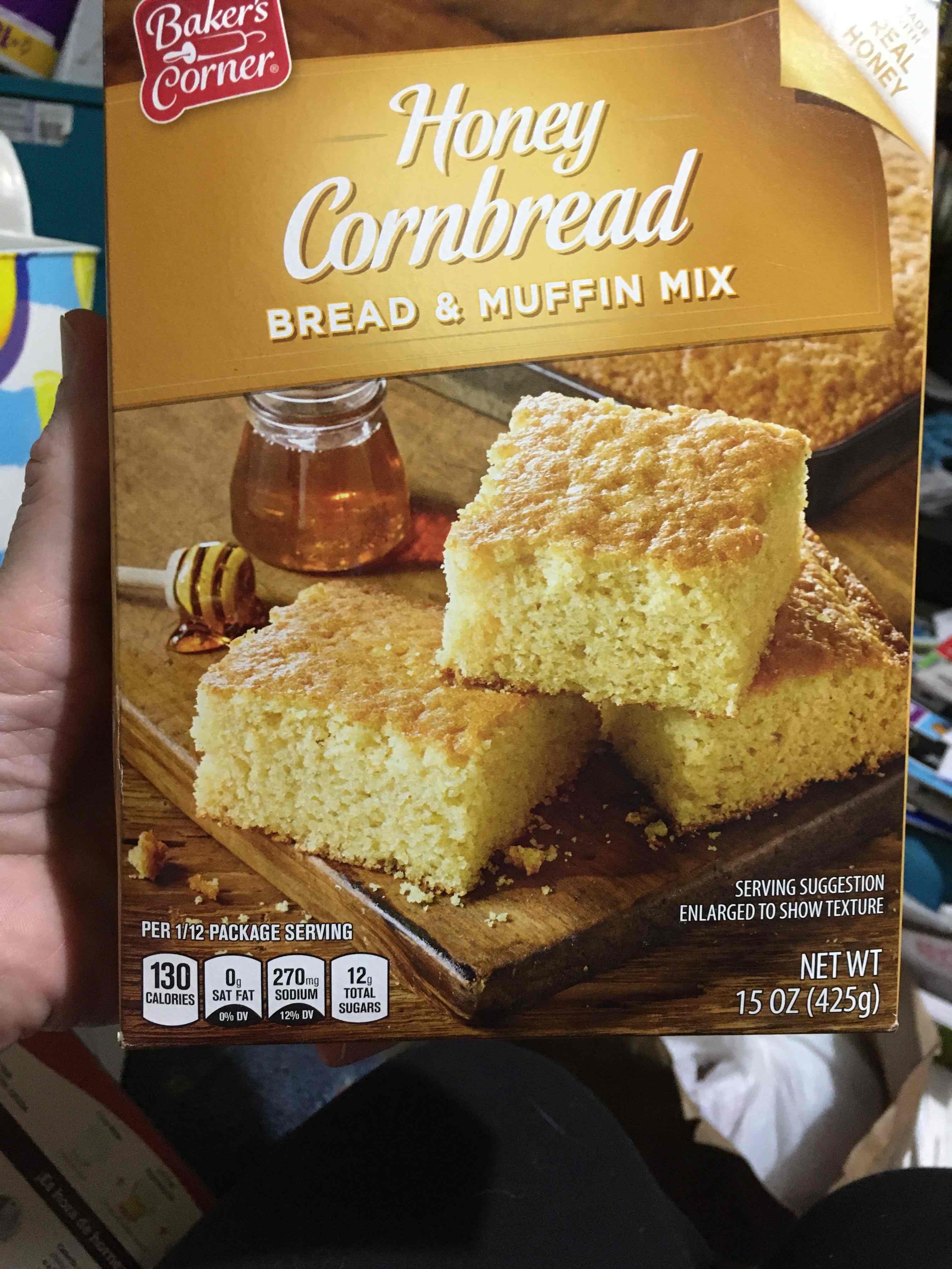 Honey Cornbread Bread & Muffin Mix