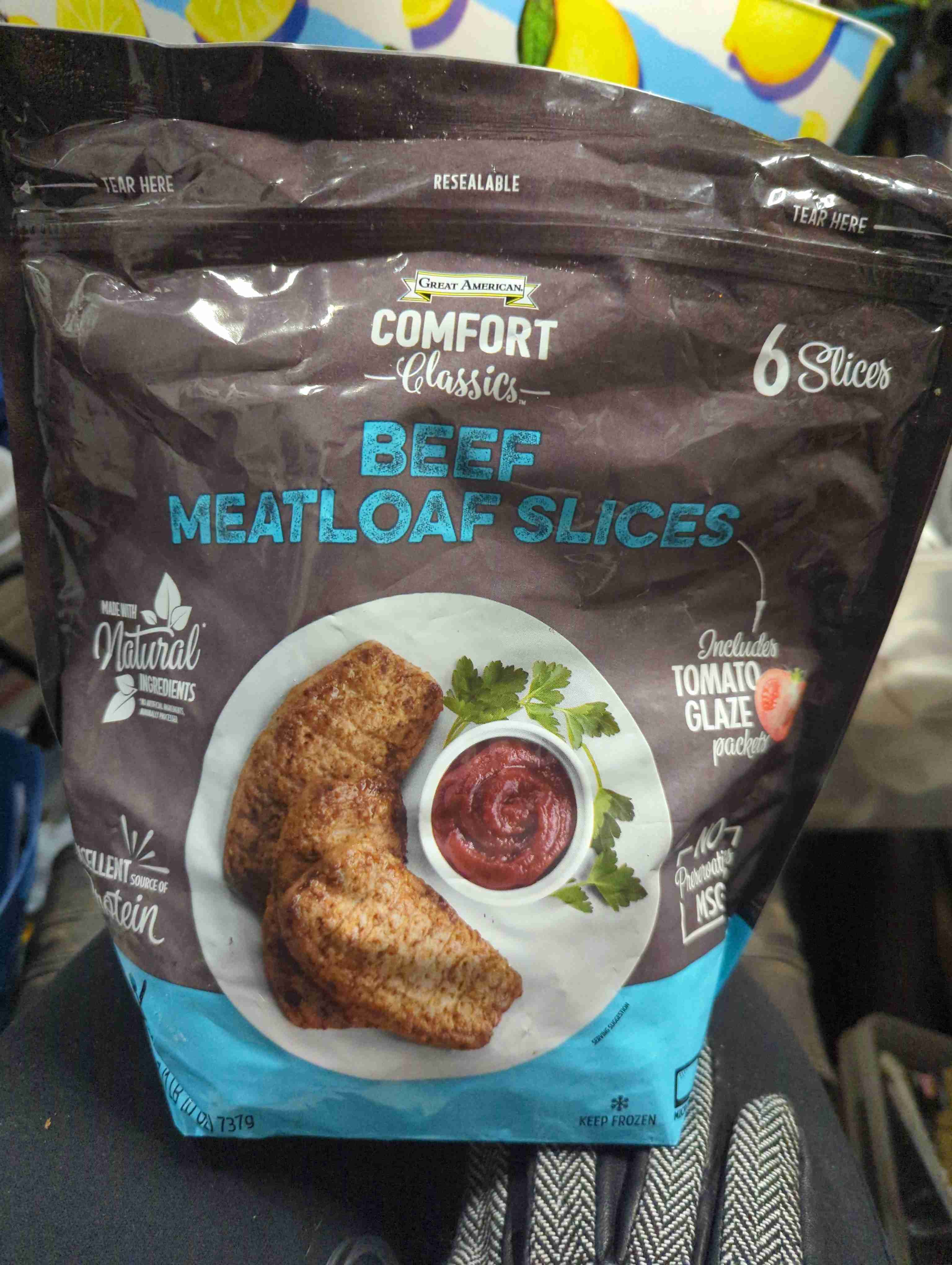 Beef Meatloaf Slices