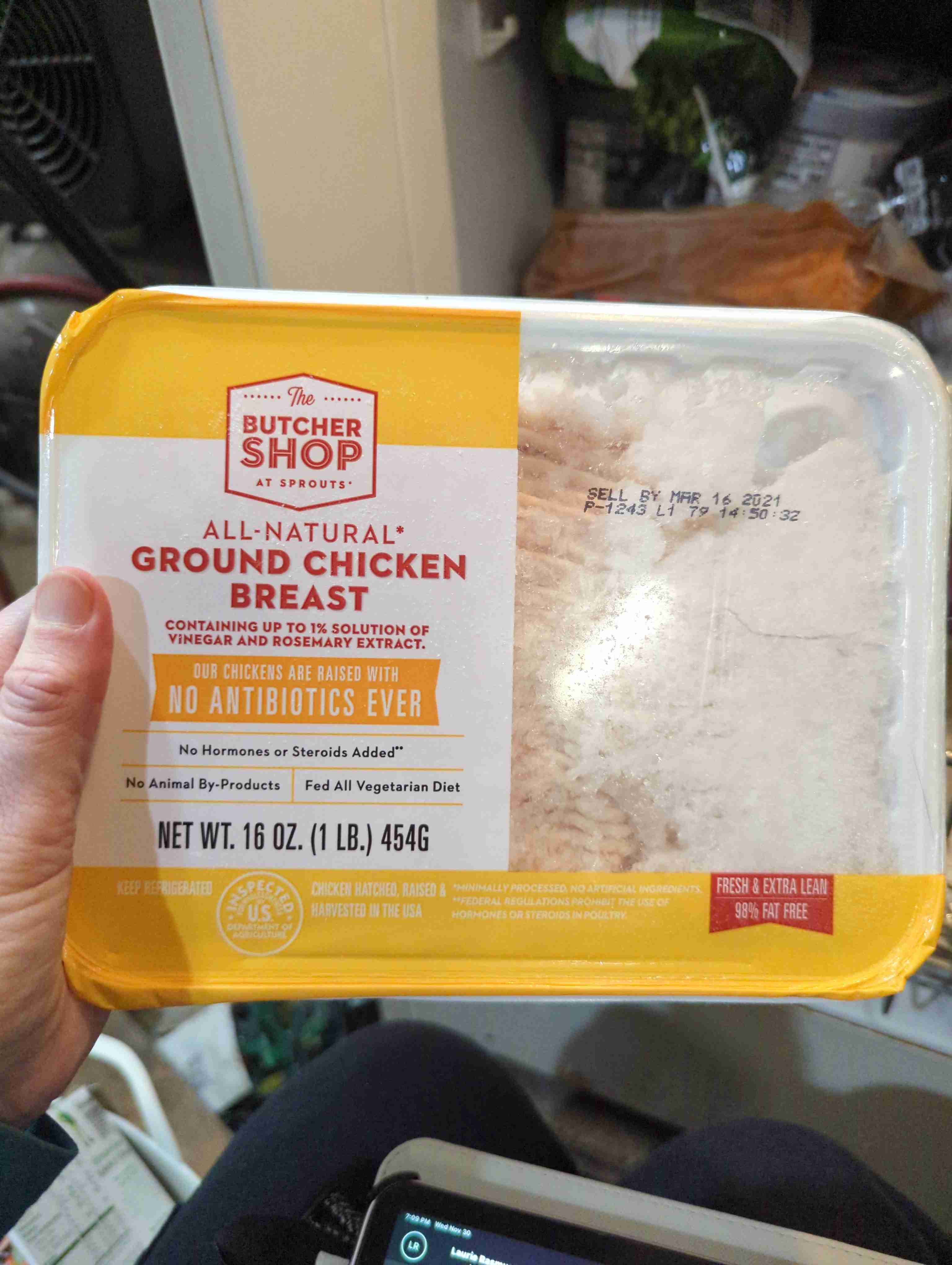 Ground Chicken Breast 98% Fat Free