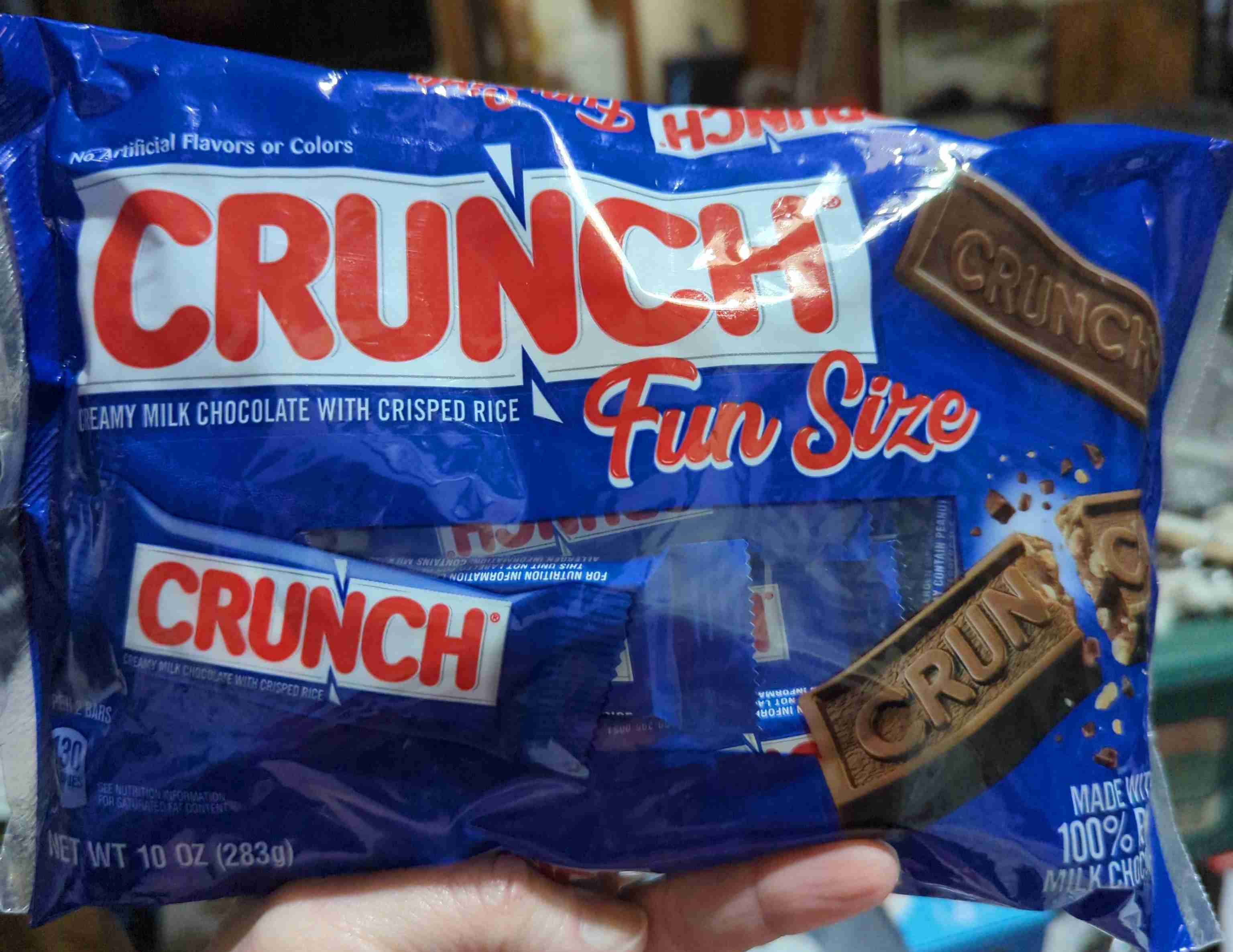 Crunch Creamy Milk Chocolate with Crisped Rice Fun Size 