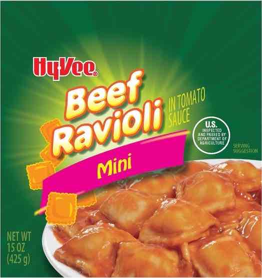Beef Ravioli in Tomato Sauce Mini