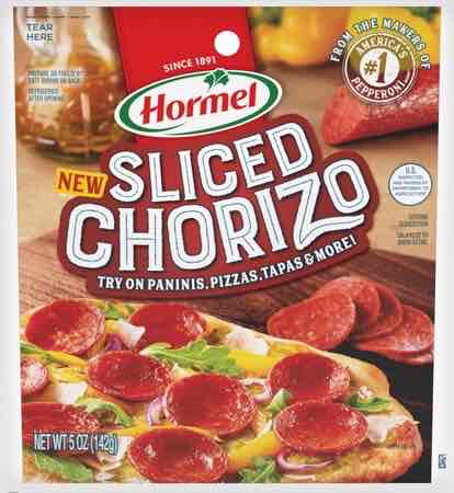 Sliced Chorizo