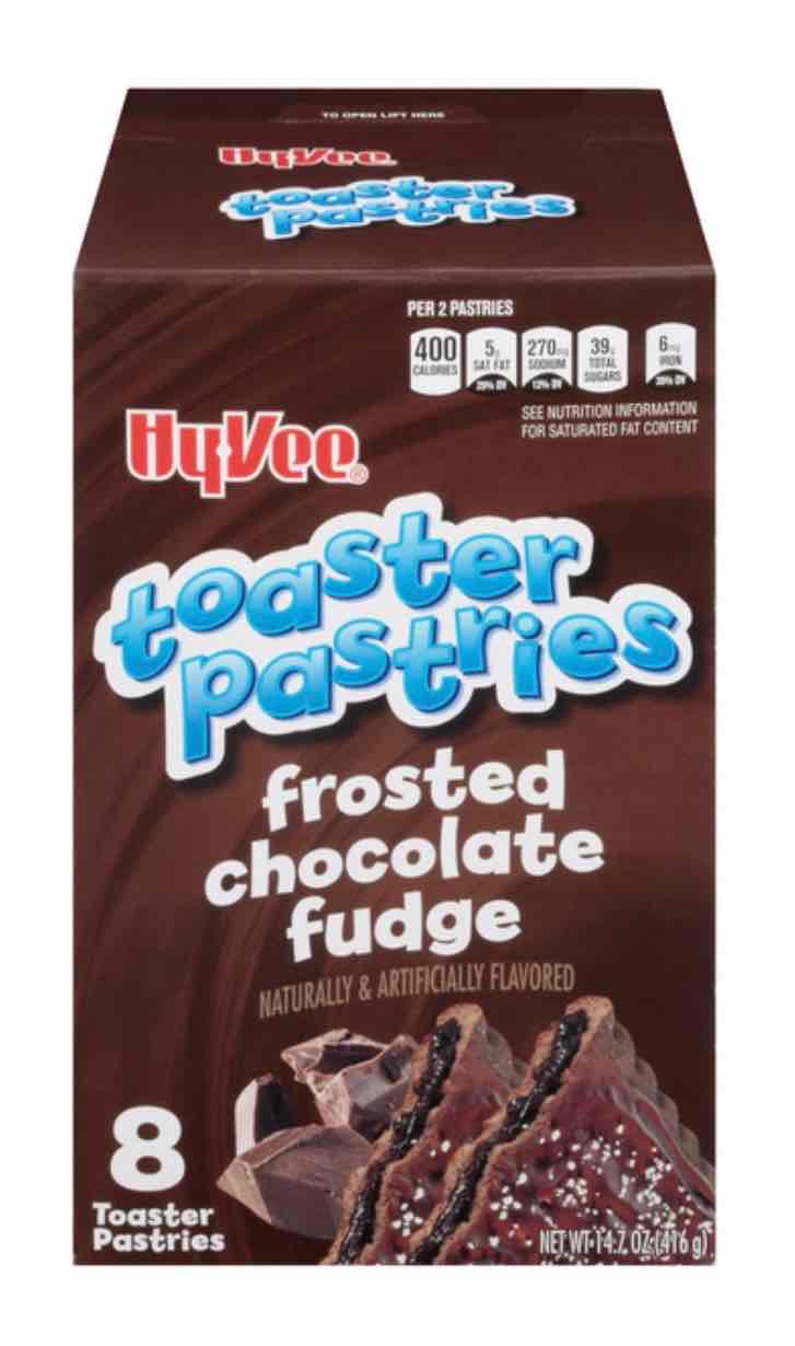 Frosted Chocolate Fudge Toaster Pastries