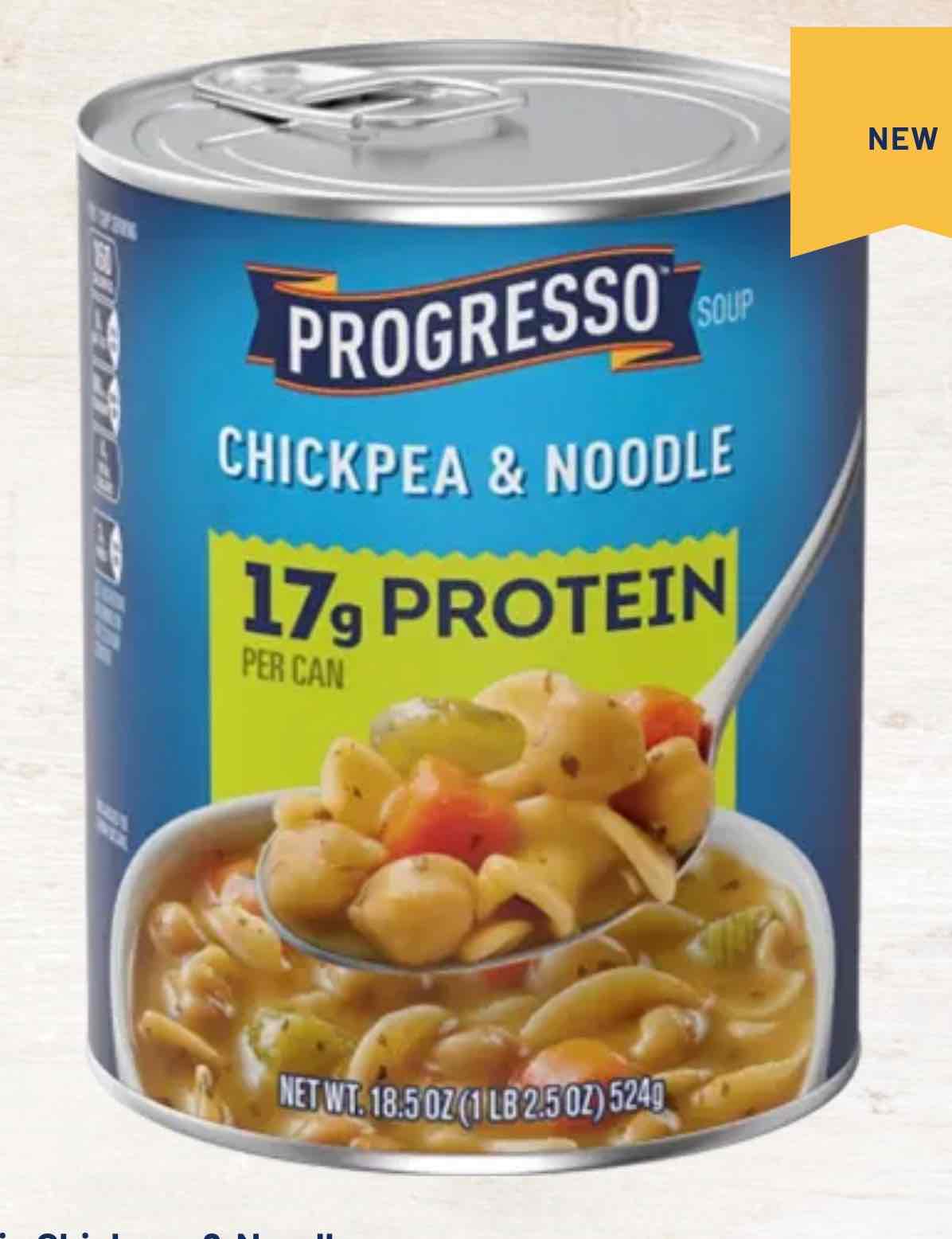 Protein Chickpea & Noodle Soup