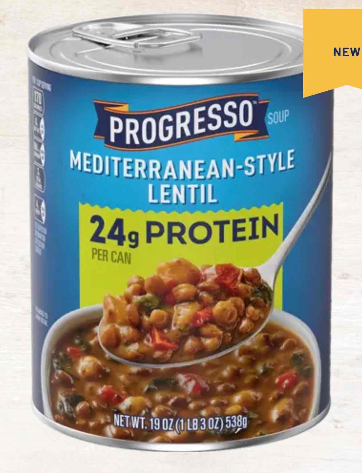Protein Mediterranean-Style Lentil Soup
