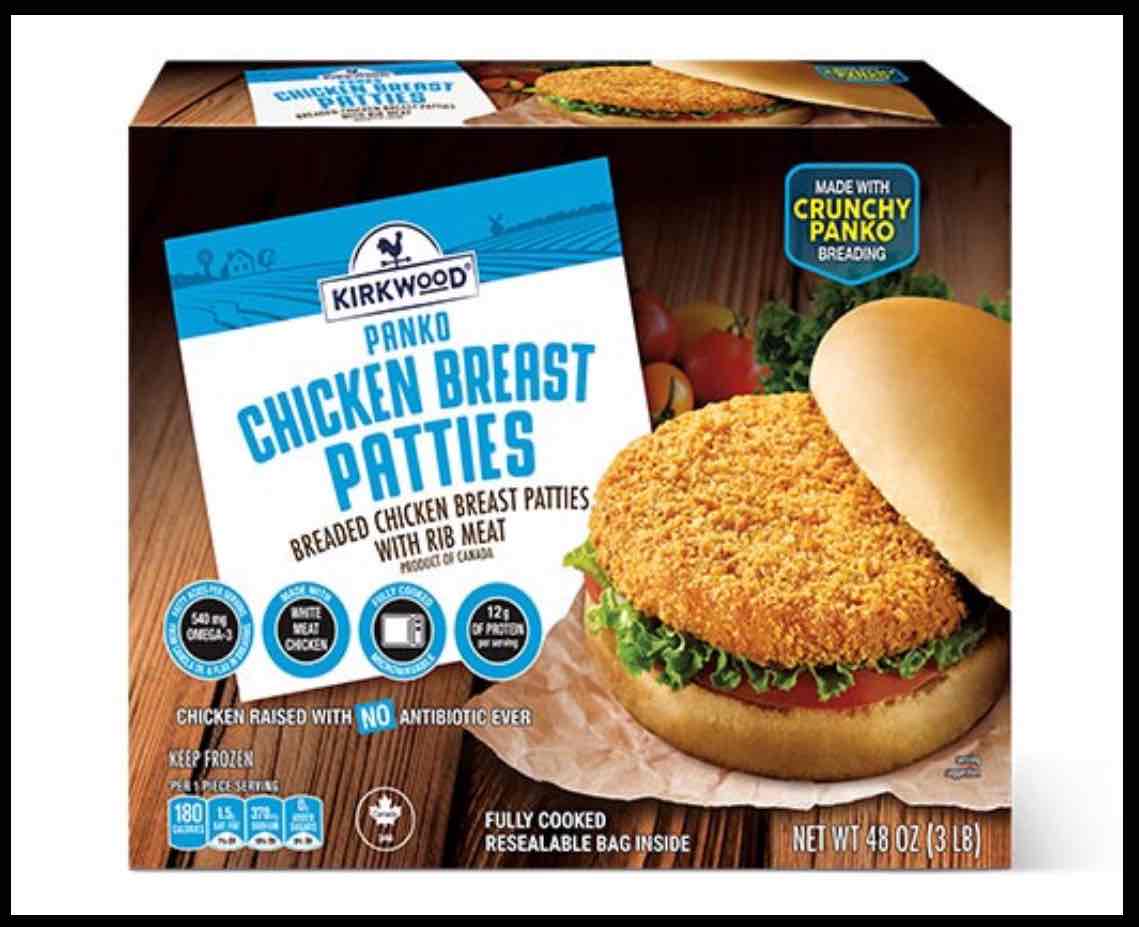 Panko Chicken Breast Patties