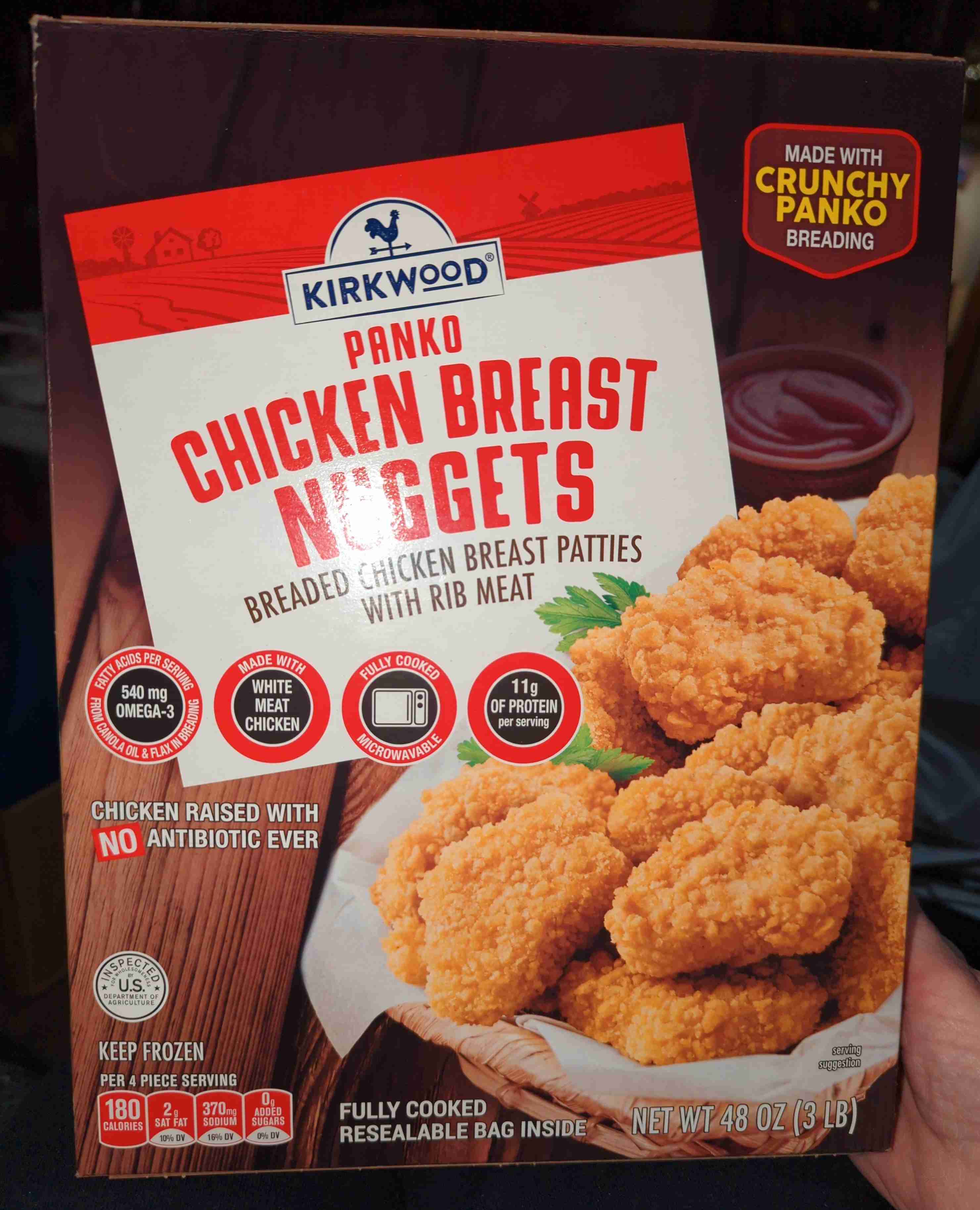 Panko Chicken Breast Nuggets 