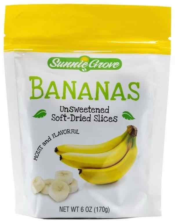Soft-Dried Banana Slices