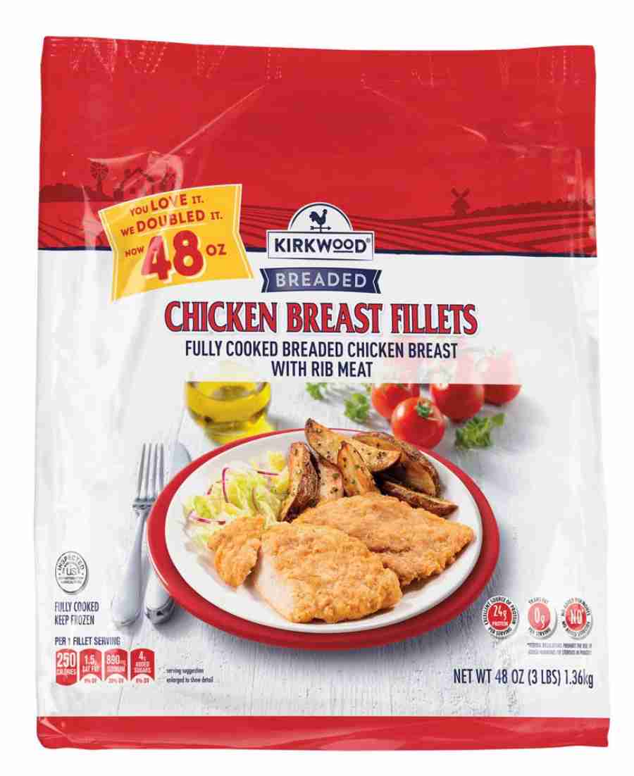 Breaded Chicken Breast Fillets 