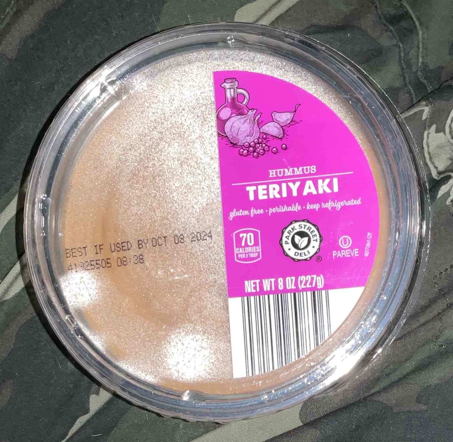 Teriyaki Hummus