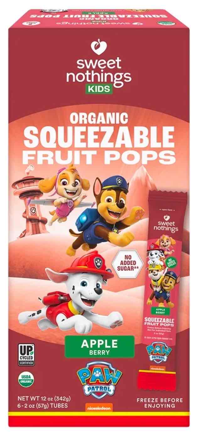 Apple Berry PAW Patrol Squeezable Fruit Pop
