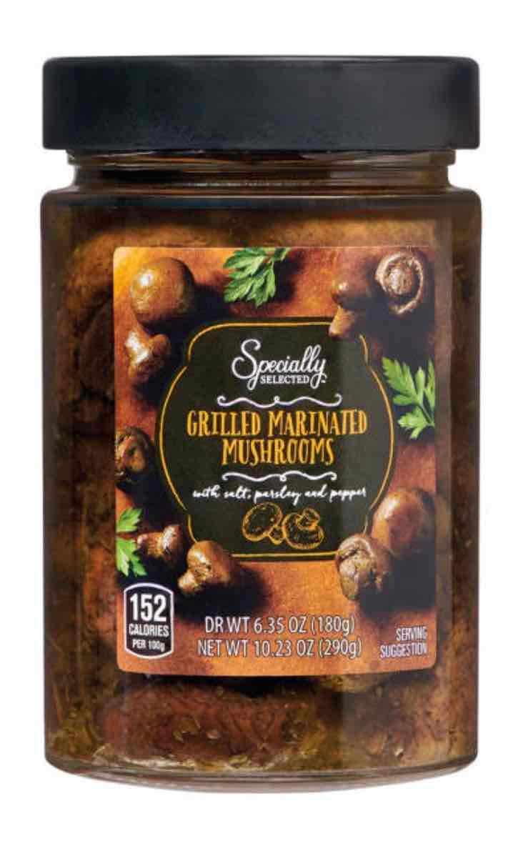 Grilled Marinated Mushrooms 