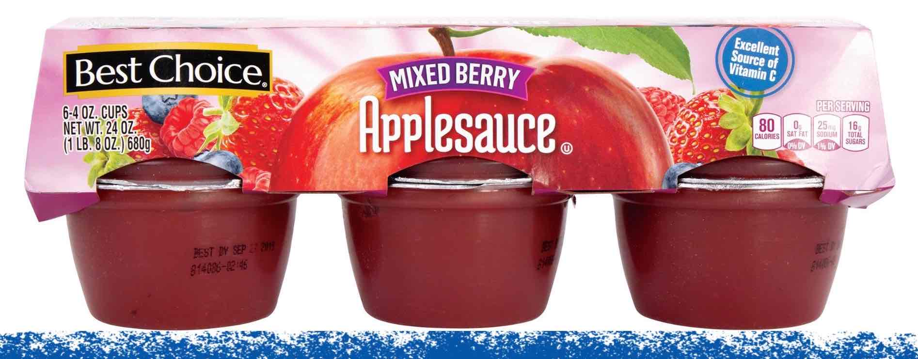 Mixed Berry Applesauce