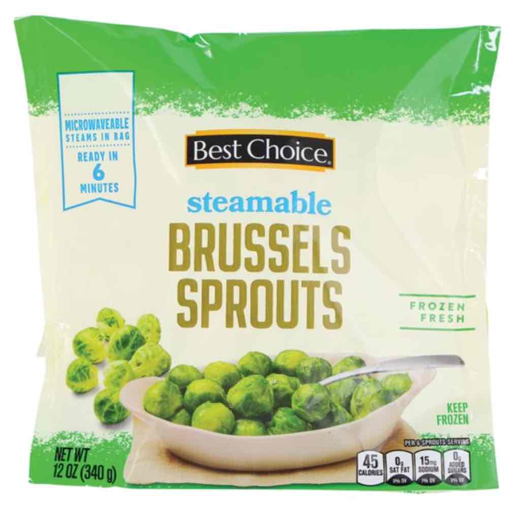 Steamable Brussels Sprouts