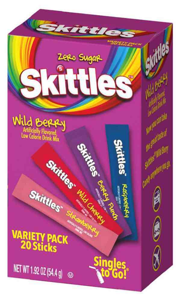 Wild Berry Variety Pack Singles to Go! Drink Mix Sticks