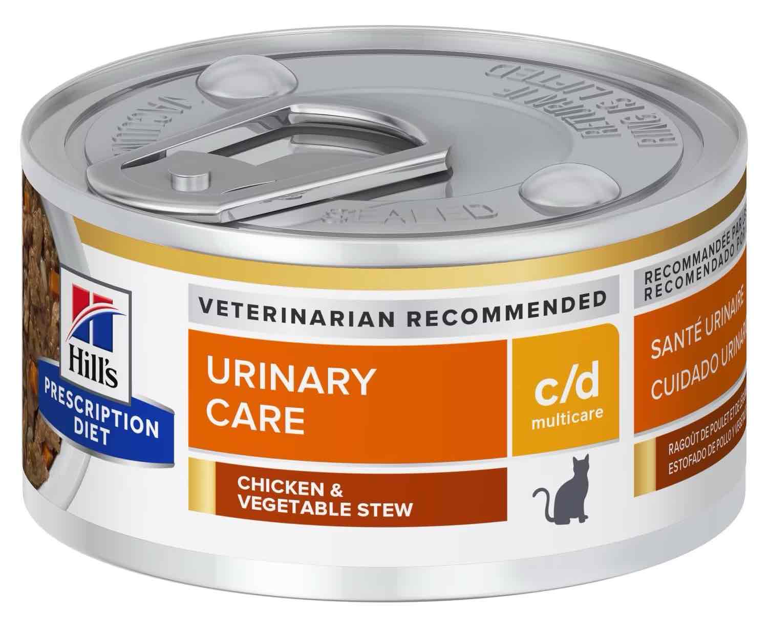 c/d Multicare Chicken & Vegetable Stew Wet Cat Food