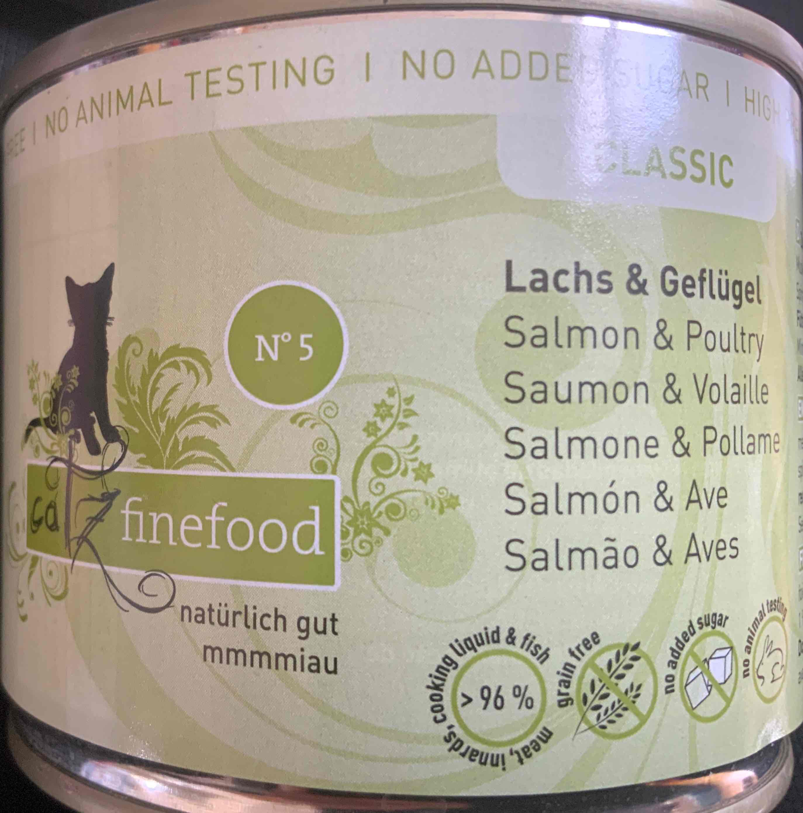N°5 Lachs & Geflügel