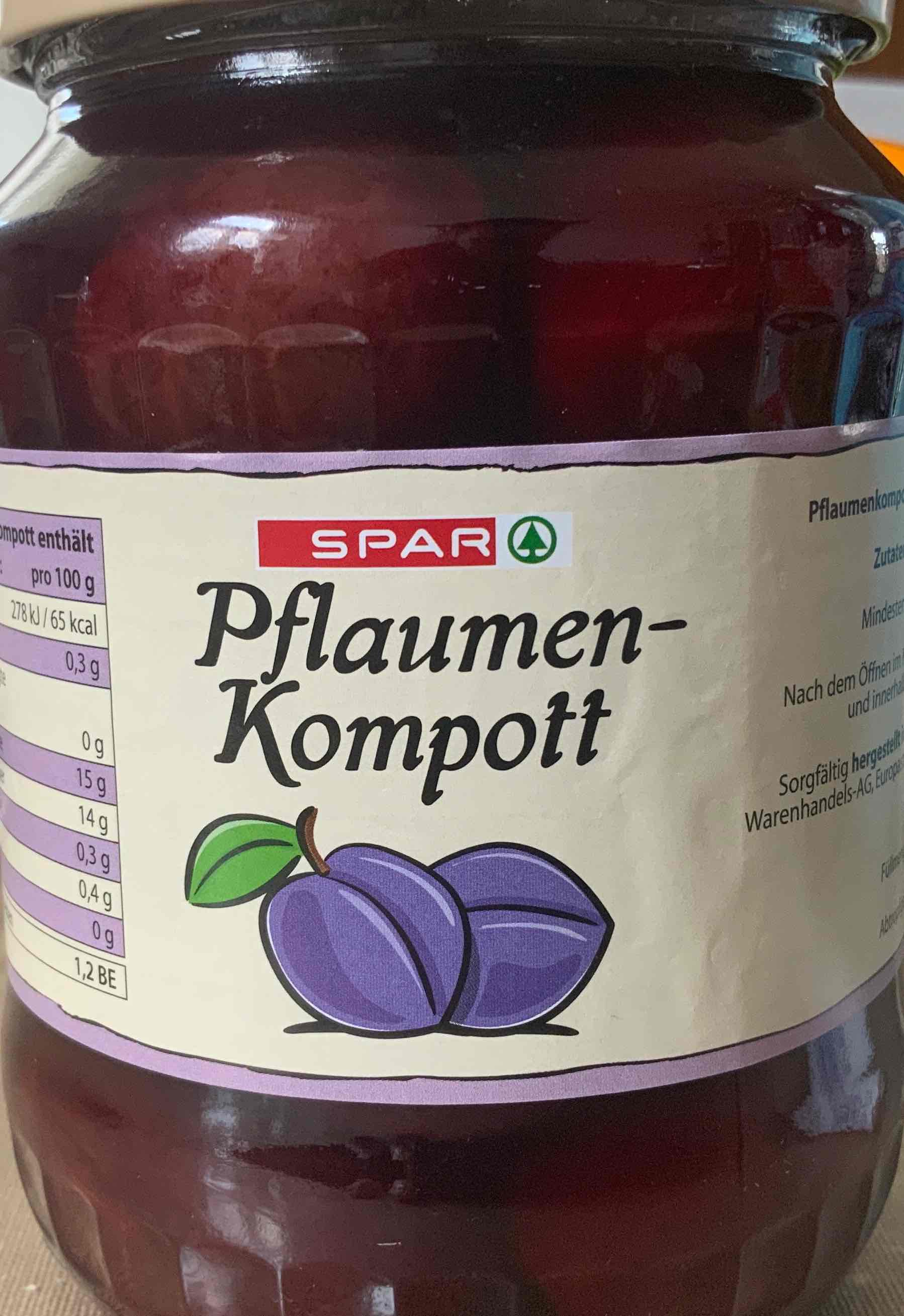 Pflaumenkompott