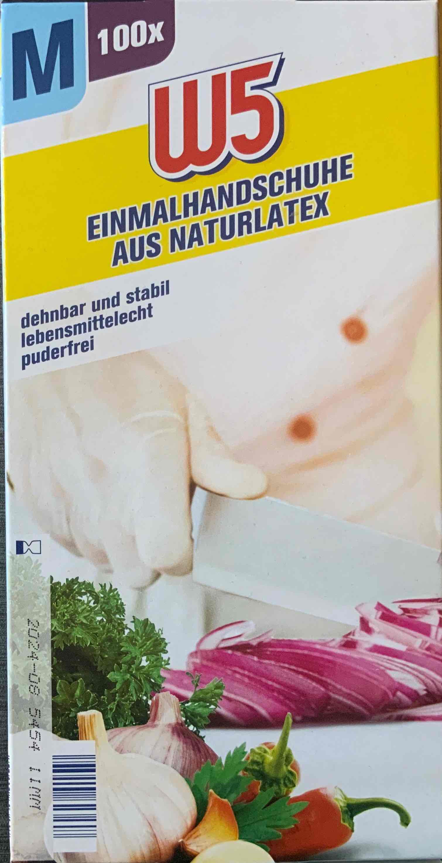Einmalhandschuhe aus Naturlatex