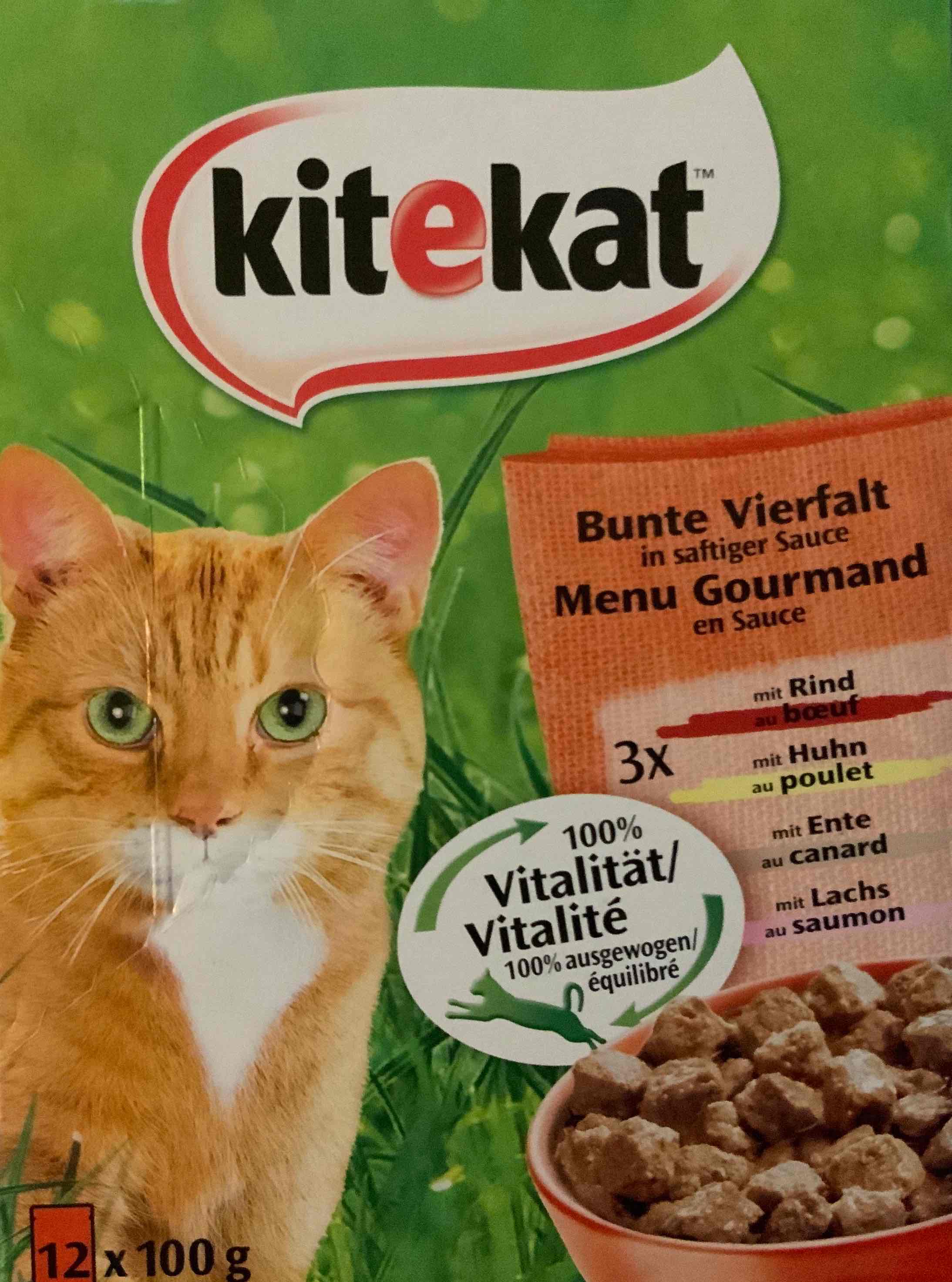 Bunte Vierfalt in saftiger Sauce Rind Huhn Ente Lachs