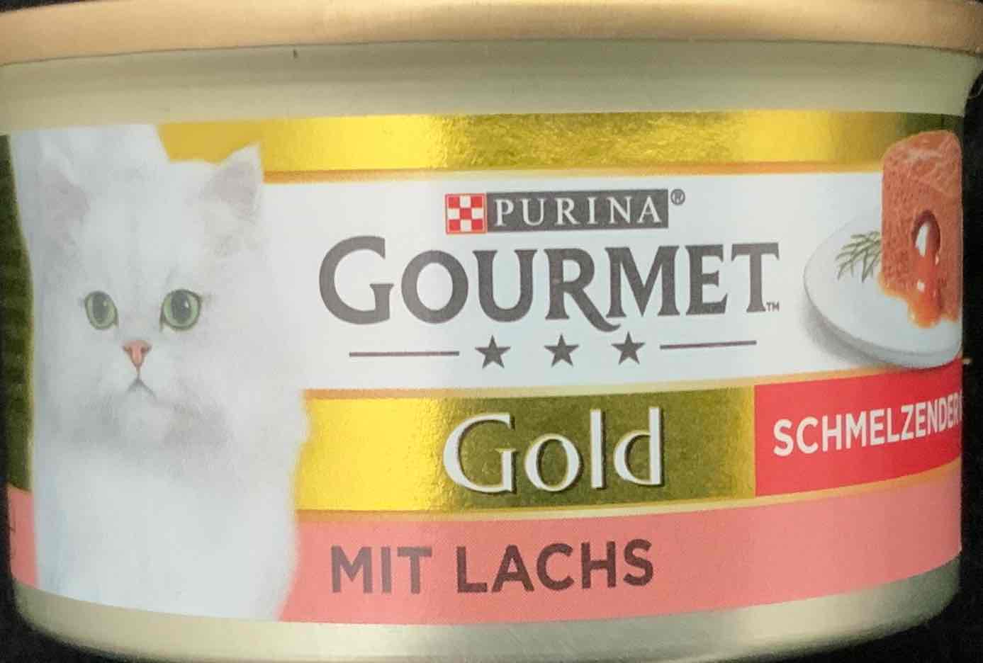 Gold mit Lachs