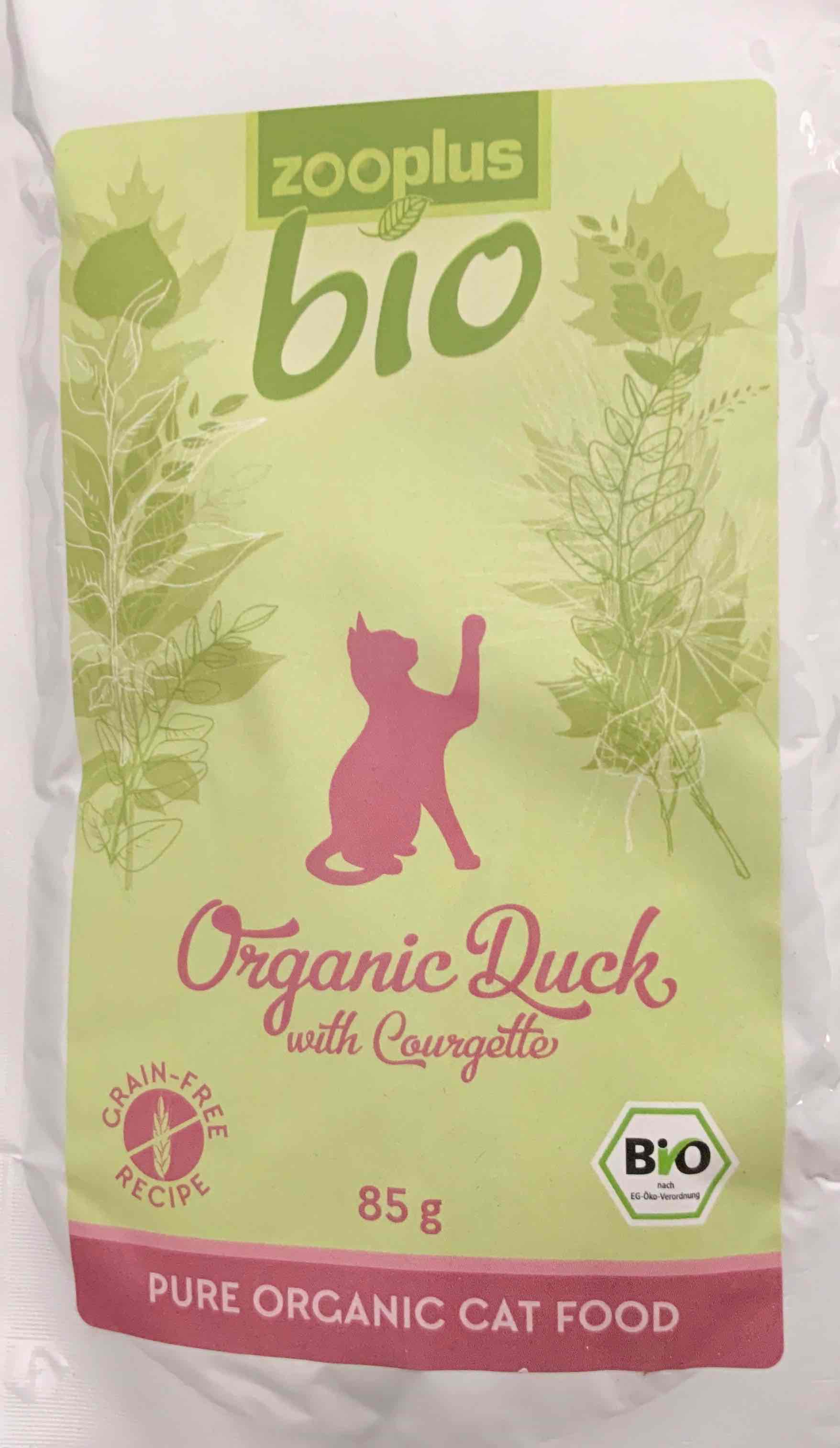 Organic Duck with Courgette 