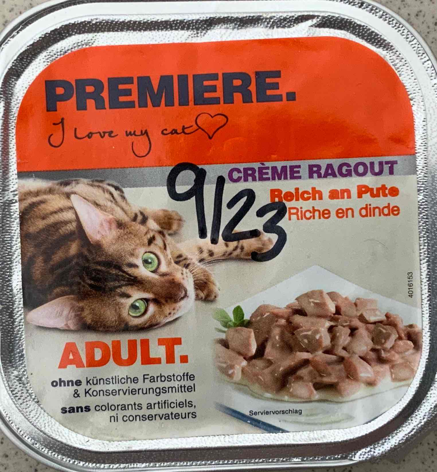 Creme Ragout Pute